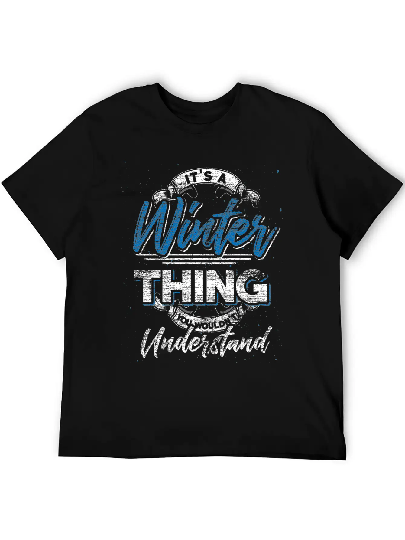 Winter Snow Winter Coat Snowing I Love Winter Gift Basic Graphic T-Shirt – Daily Comfort In Soft Cotton