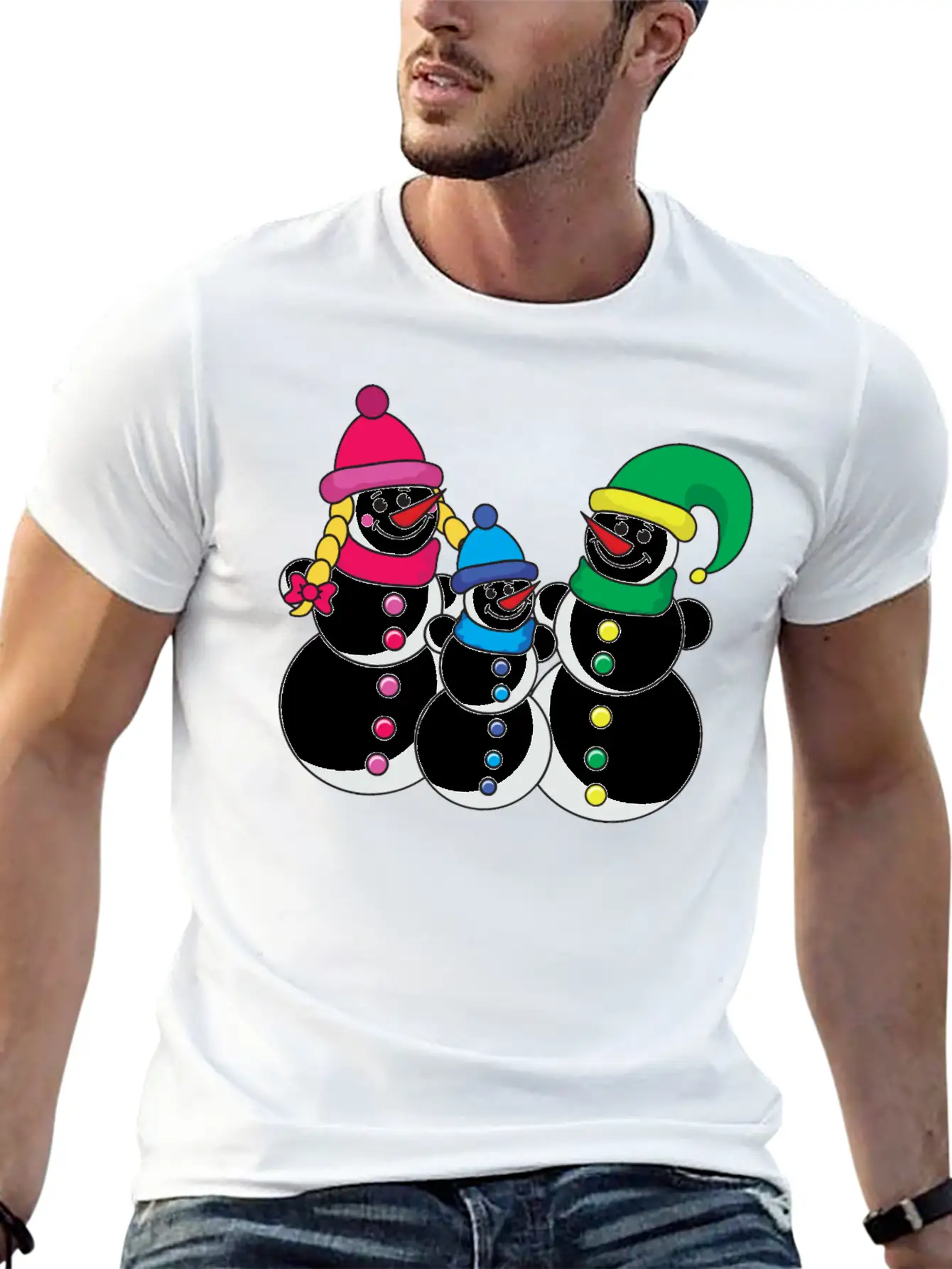 Winter Stylish Everyday T-Shirt – Unisex Basic Cotton Tee