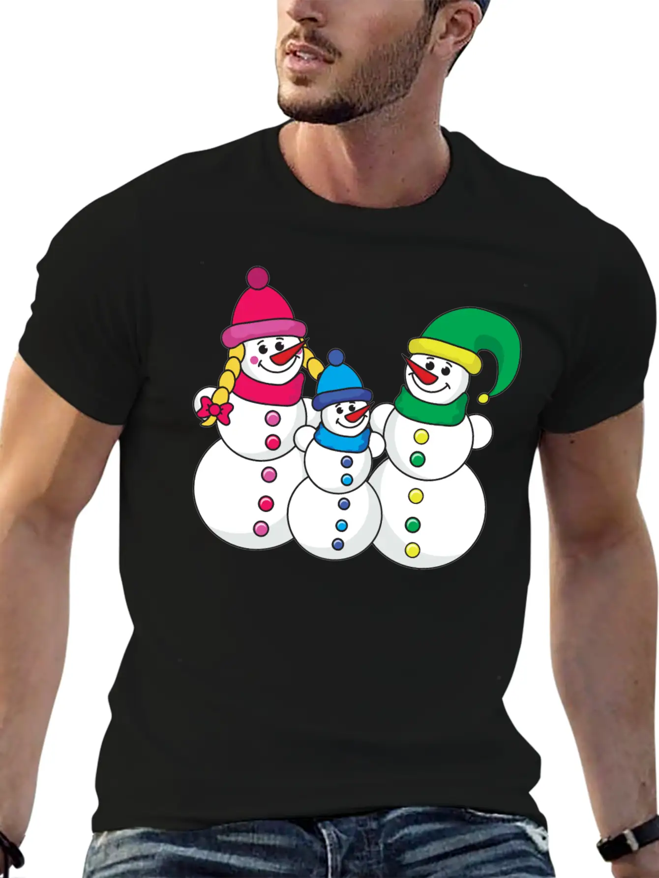 Winter Stylish Everyday T-Shirt – Unisex Basic Cotton Tee