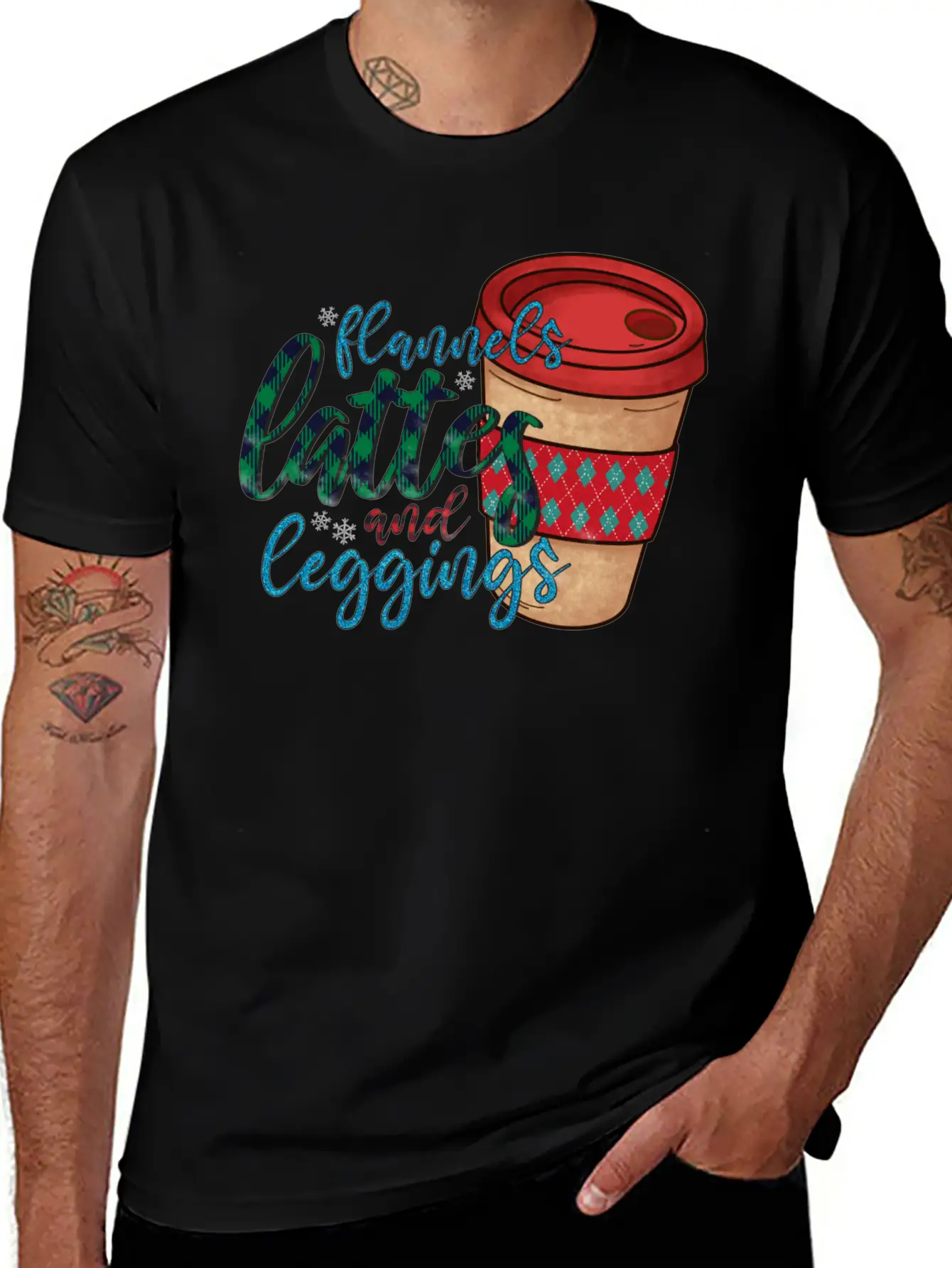 Winter Vibes Unisex Short Sleeve Soft Cotton T-Shirt – Casual Everyday Wear