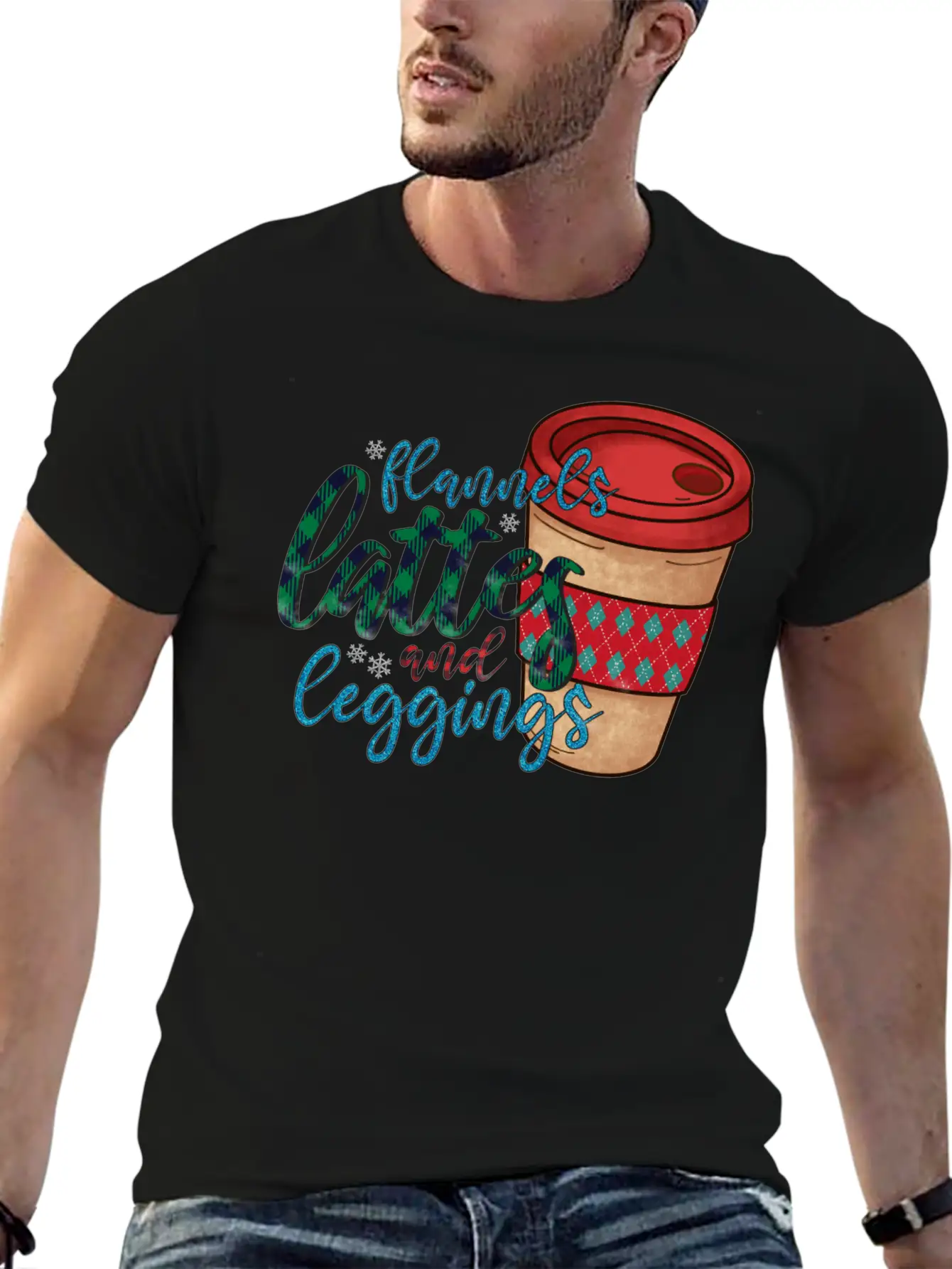 Winter Vibes Unisex Short Sleeve Soft Cotton T-Shirt – Casual Everyday Wear