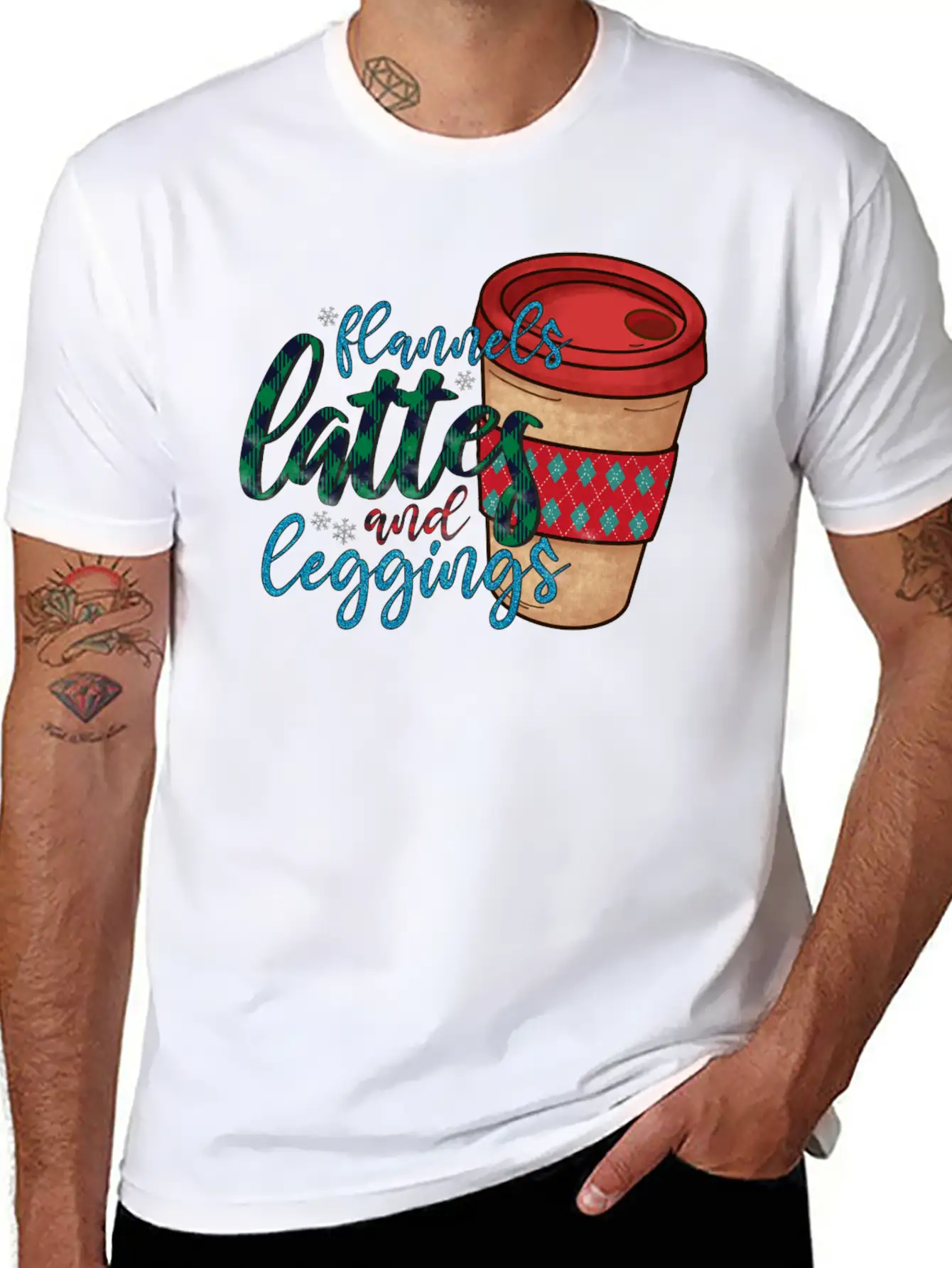 Winter Vibes Unisex Short Sleeve Soft Cotton T-Shirt – Casual Everyday Wear