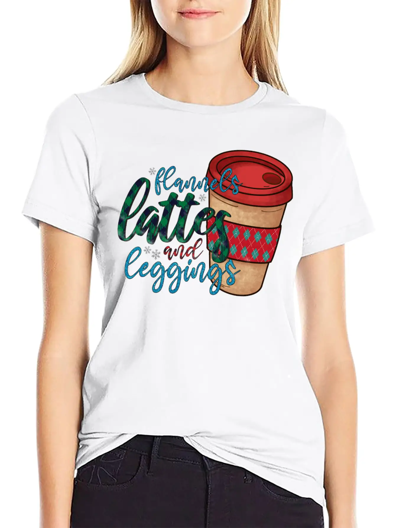 Winter Vibes Unisex Short Sleeve Soft Cotton T-Shirt – Casual Everyday Wear
