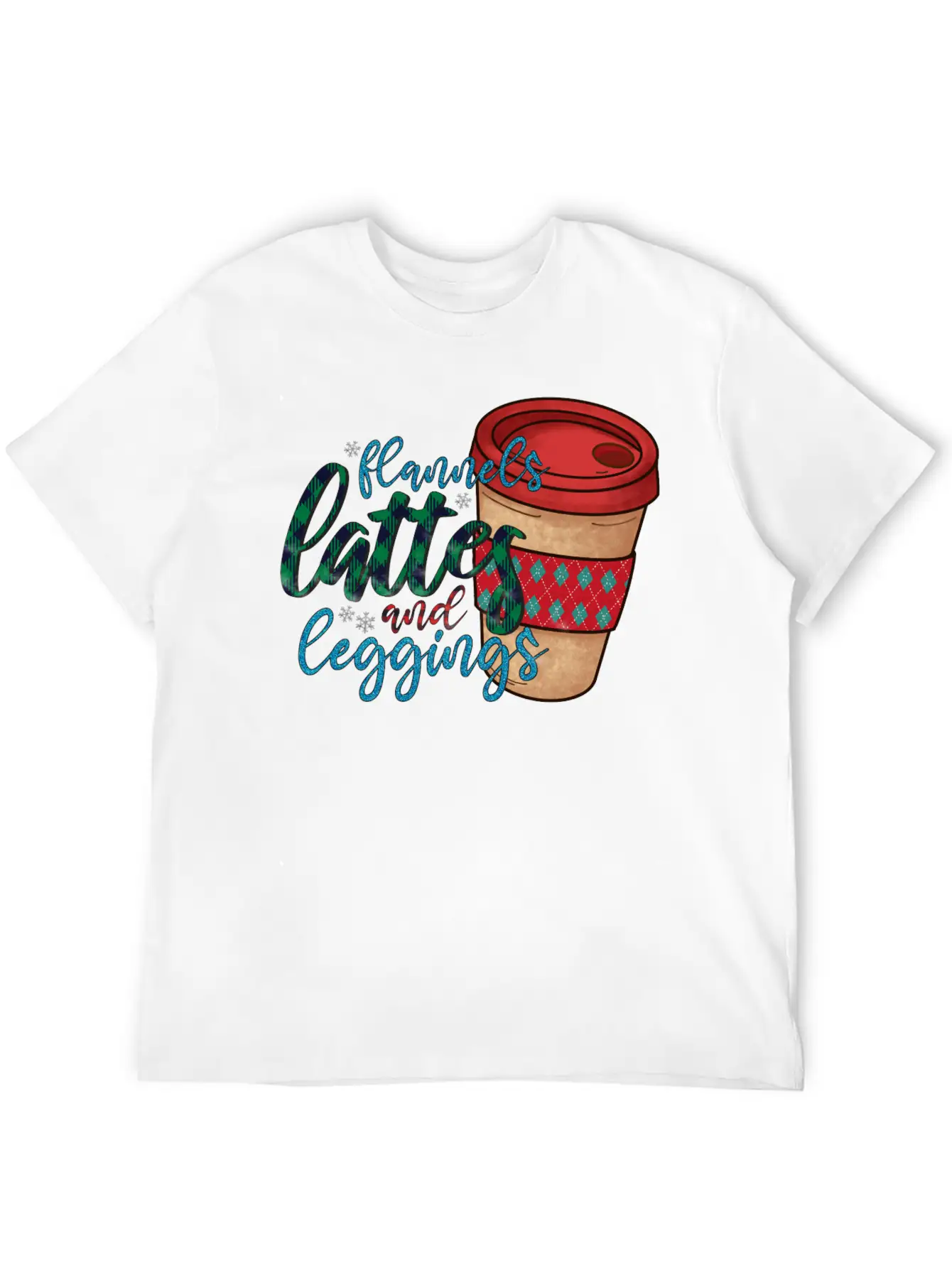 Winter Vibes Unisex Short Sleeve Soft Cotton T-Shirt – Casual Everyday Wear