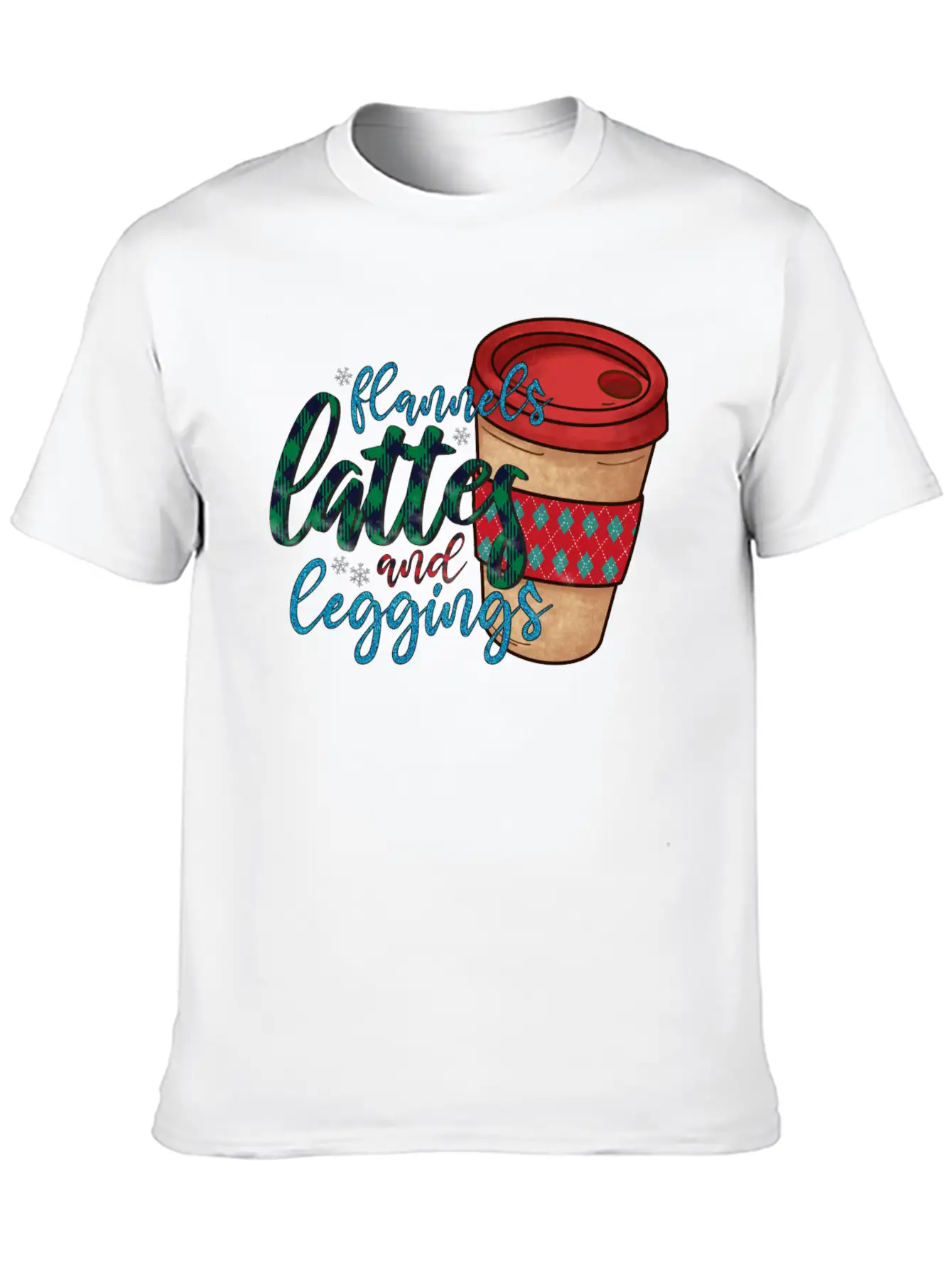 Winter Vibes Unisex Short Sleeve Soft Cotton T-Shirt – Casual Everyday Wear