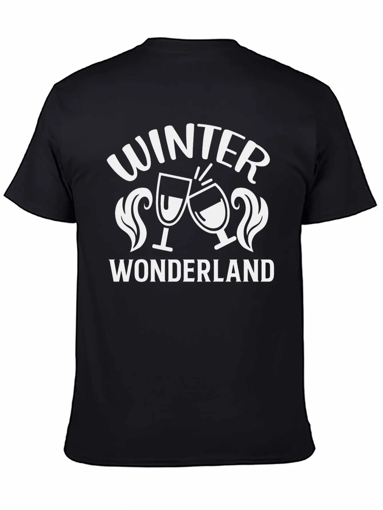 Winter Wonderland Comfortable Minimalist Graphic Tee – Summer Style Essential