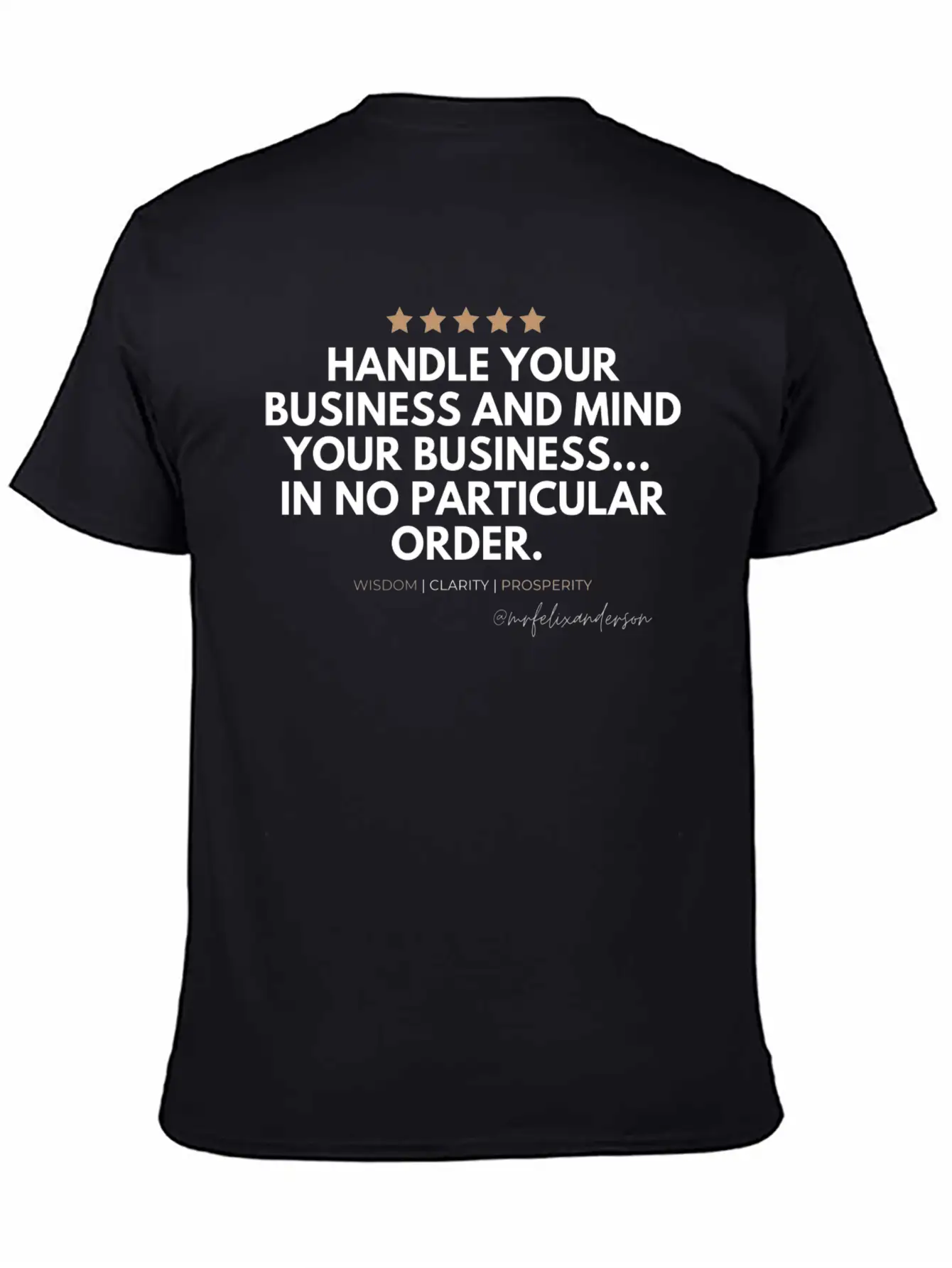 WISDOM COLLECTION Stylish Everyday T-Shirt – Unisex Basic Cotton Tee