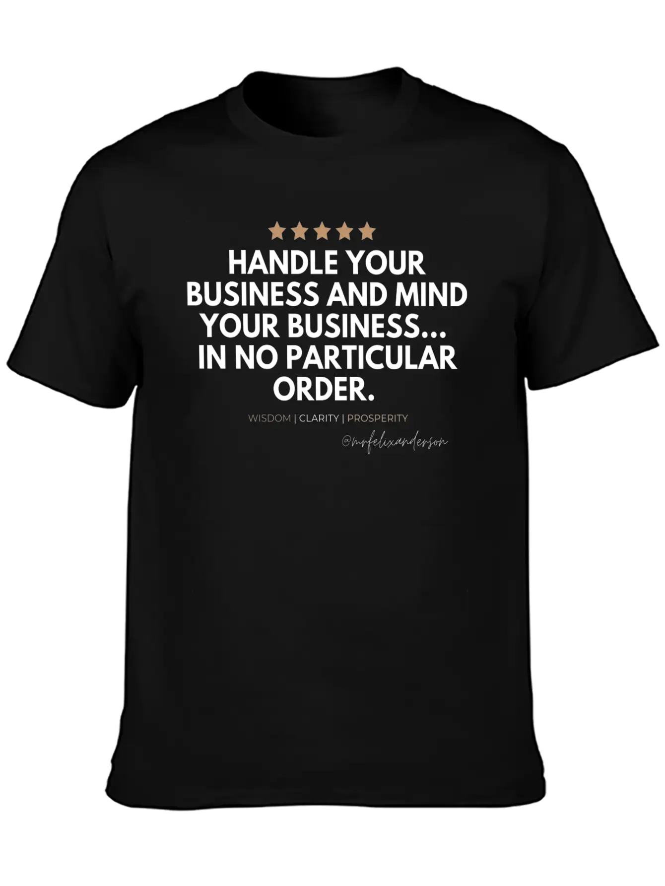 WISDOM COLLECTION Stylish Everyday T-Shirt – Unisex Basic Cotton Tee