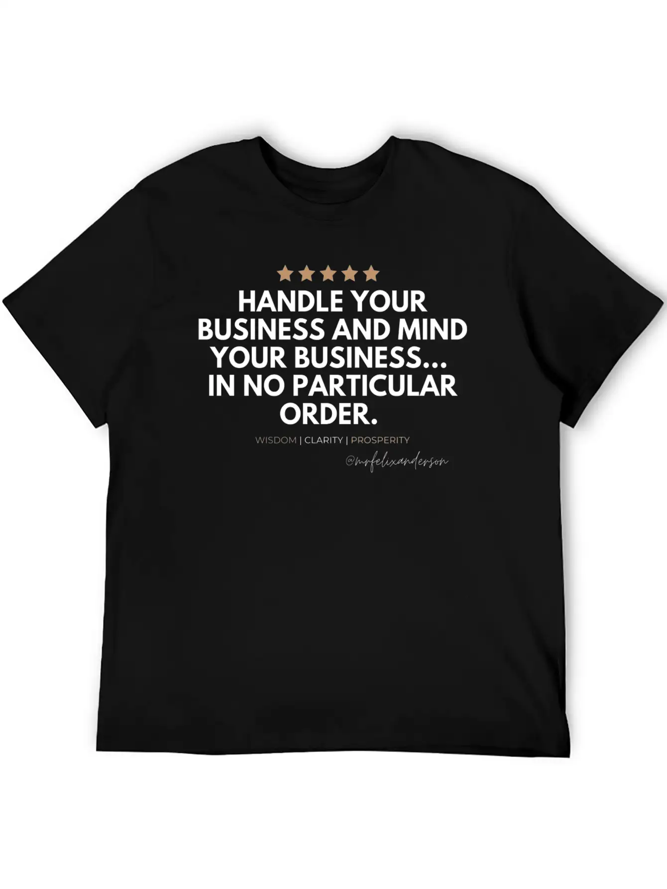 WISDOM COLLECTION Stylish Everyday T-Shirt – Unisex Basic Cotton Tee
