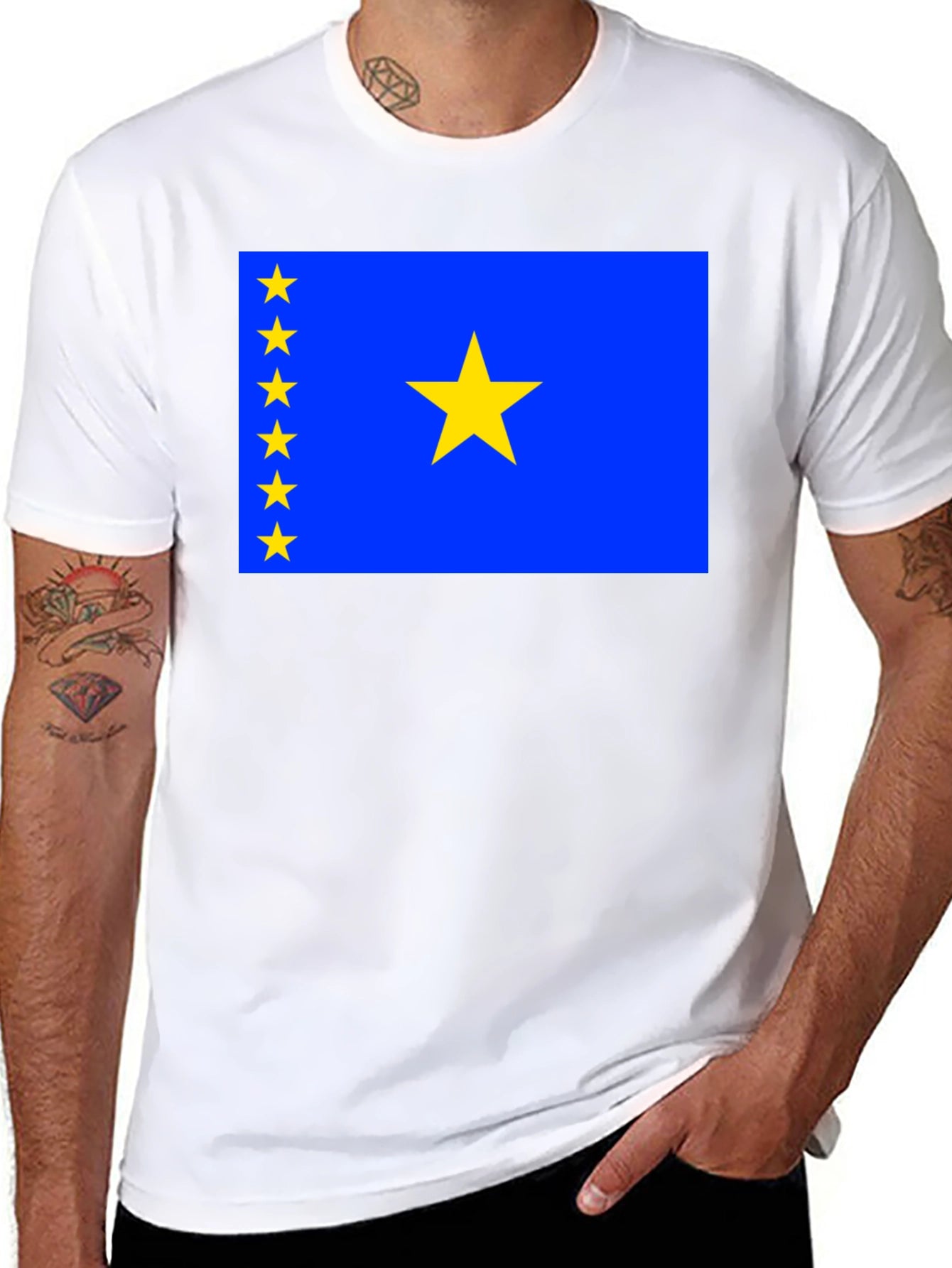 DR Congo Flag T-Shirt - Patriotic Pride
