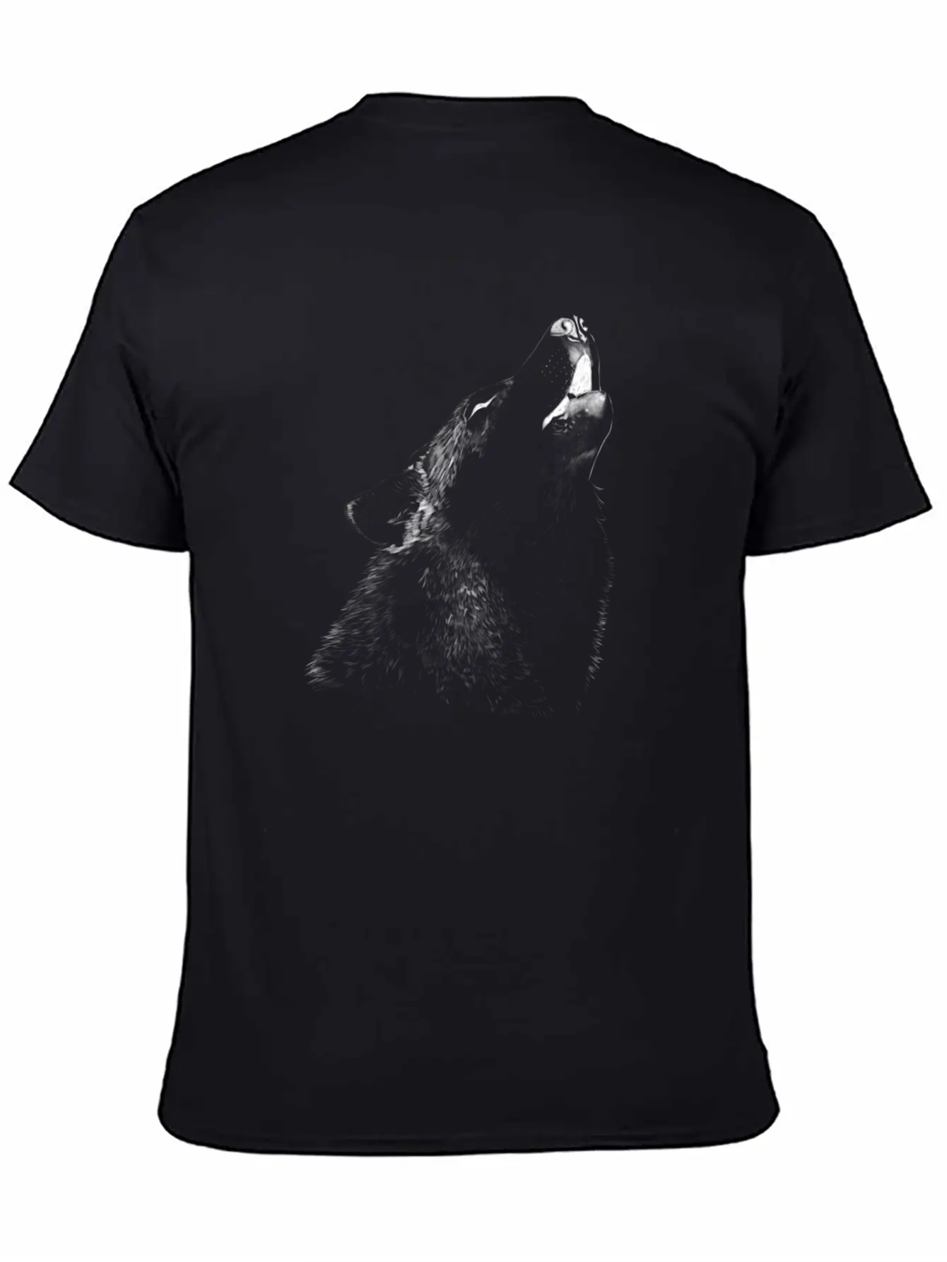 Wolf Art Animal Gift Idea Basic Graphic T-Shirt – Daily Comfort In Soft Cotton