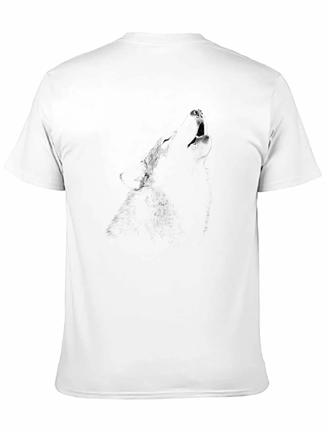 Wolf Art Animal Gift Idea Basic Graphic T-Shirt – Daily Comfort In Soft Cotton