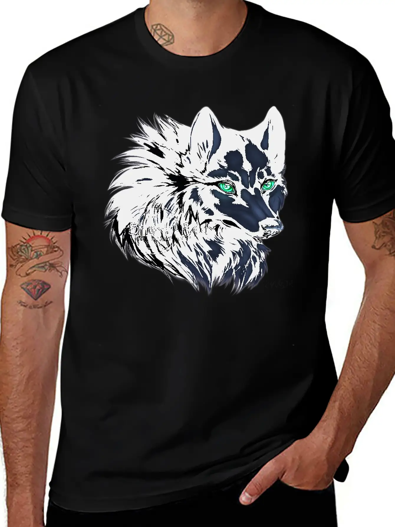 Wolf Basic Graphic T-Shirt – Daily Comfort In Soft Cotton