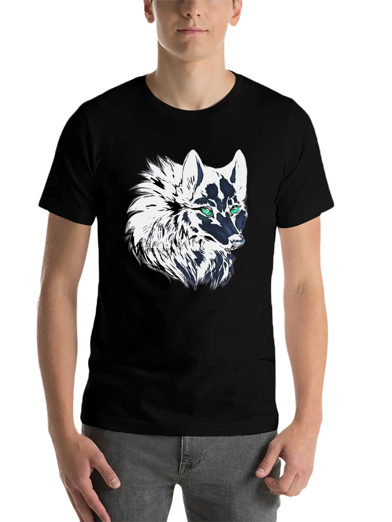 Wolf Basic Graphic T-Shirt – Daily Comfort In Soft Cotton