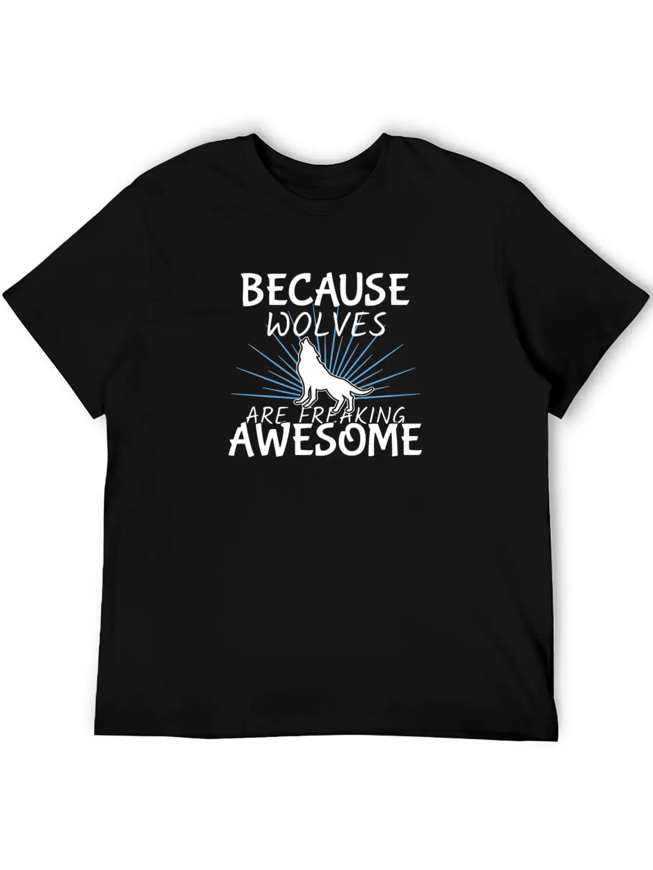Wolf Essential Unisex Summer Tee – Soft Cotton Casual Fit