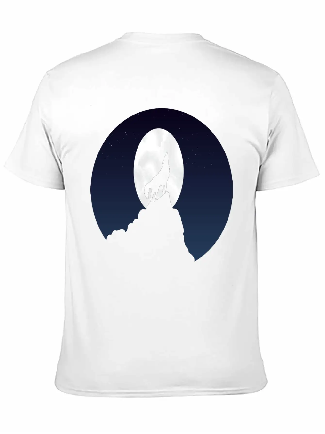 Wolf Fullmoon Tee Stylish Everyday T-Shirt – Unisex Basic Cotton Tee