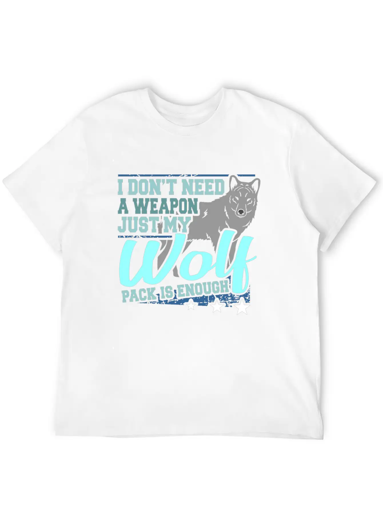 Wolf Gift Idea For Wolves Lover Stylish Everyday T-Shirt – Unisex Basic Cotton Tee