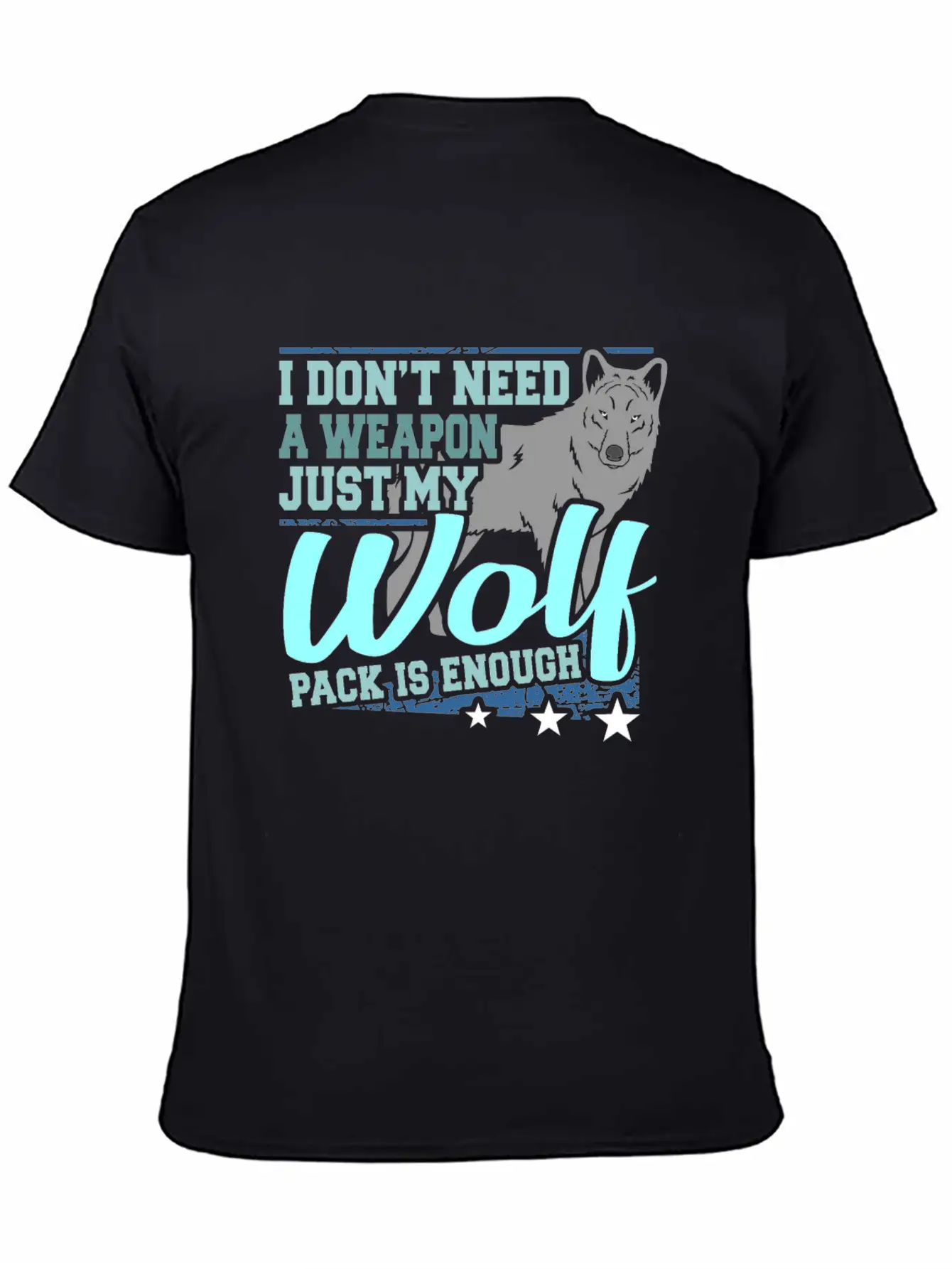 Wolf Gift Idea For Wolves Lover Stylish Everyday T-Shirt – Unisex Basic Cotton Tee