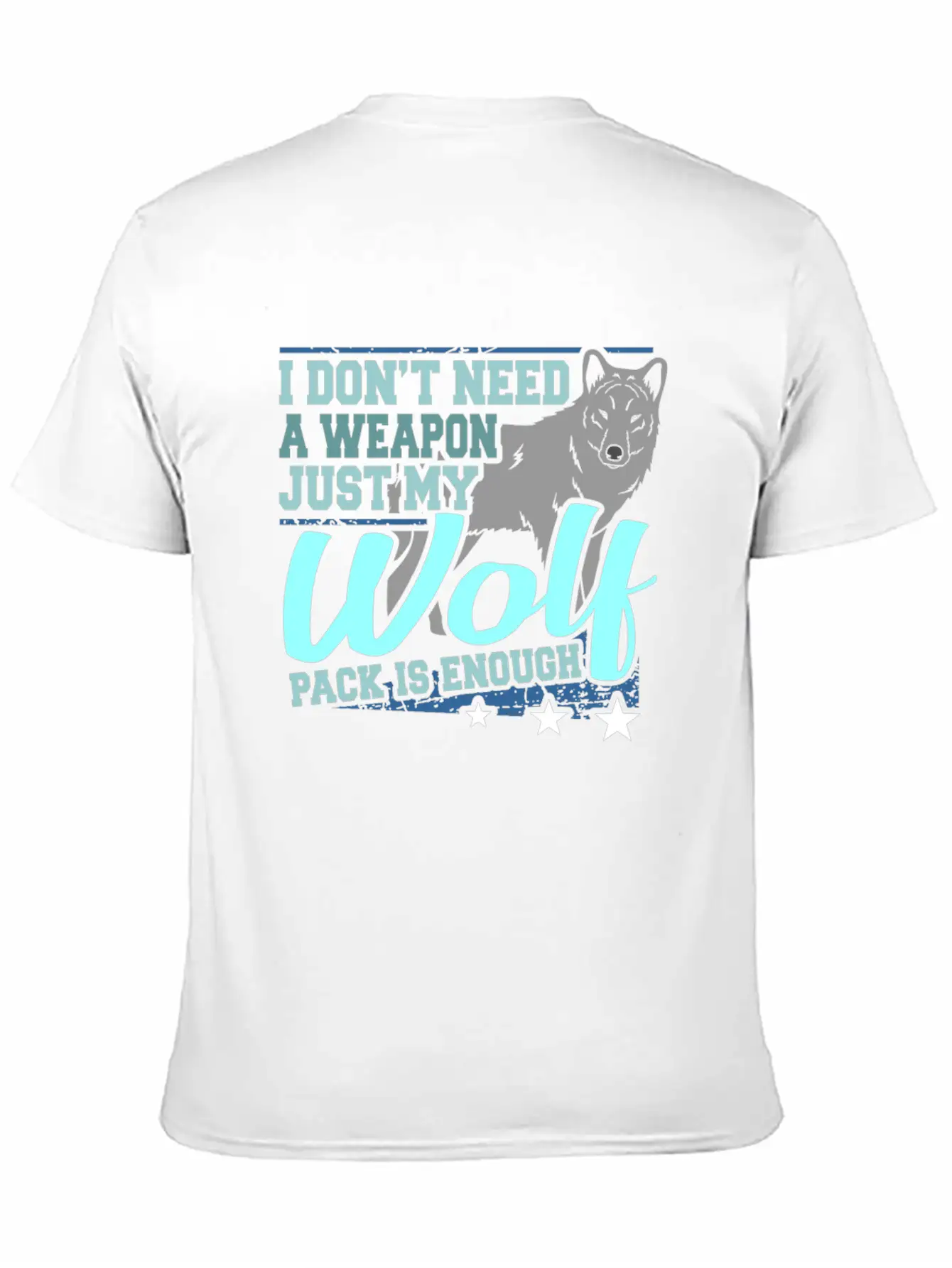 Wolf Gift Idea For Wolves Lover Stylish Everyday T-Shirt – Unisex Basic Cotton Tee