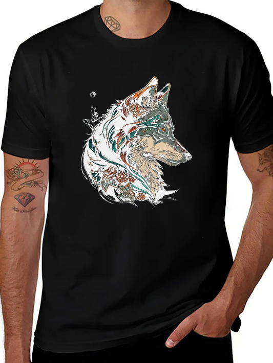 Wolf Hamato Stylish Everyday T-Shirt – Unisex Basic Cotton Tee