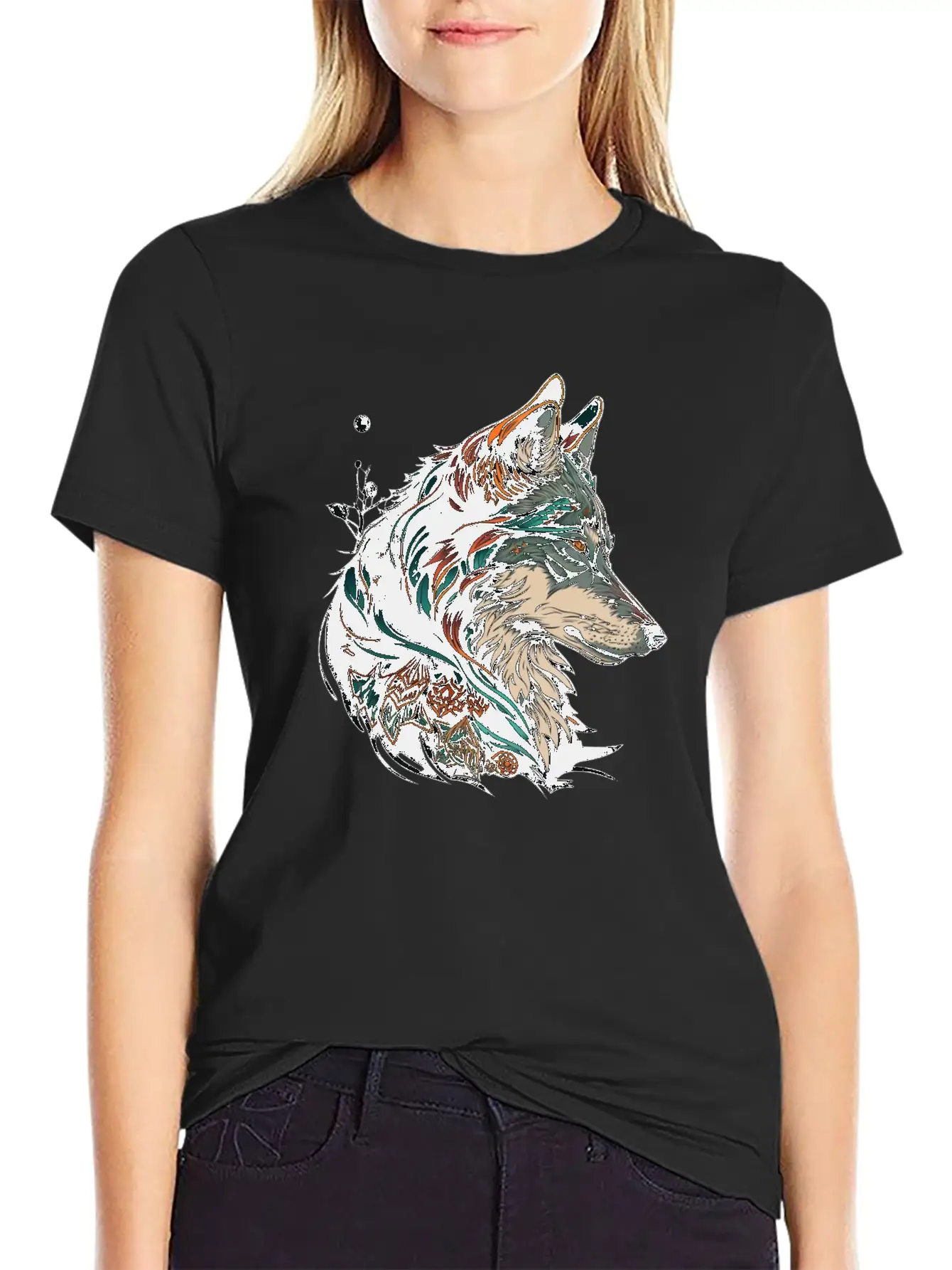 Wolf Hamato Stylish Everyday T-Shirt – Unisex Basic Cotton Tee