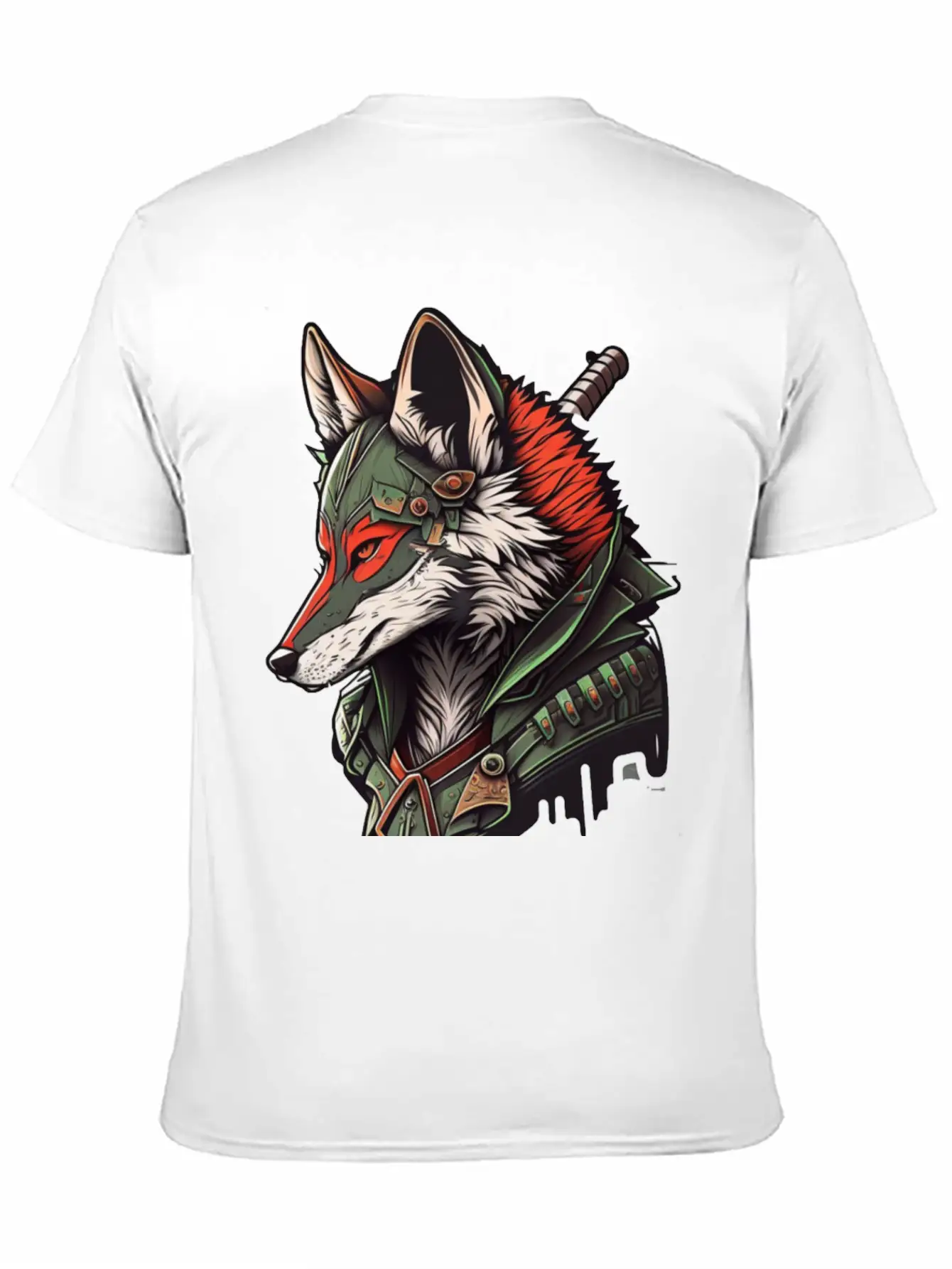 Wolf Hamato Unisex Short Sleeve Soft Cotton T-Shirt – Casual Everyday Wear