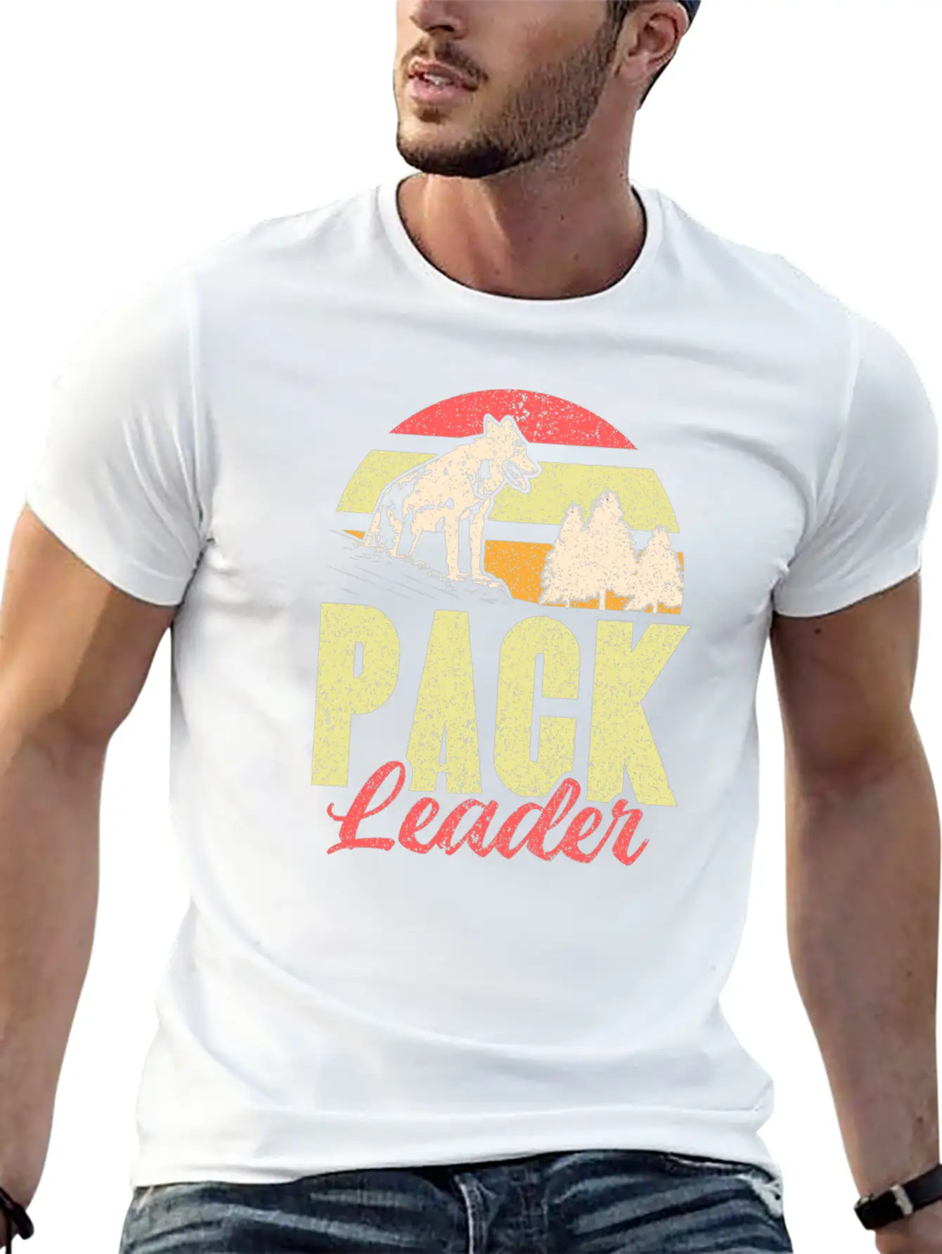 Wolf Howl Beasts Gift Idea Unisex Short Sleeve Soft Cotton T-Shirt – Casual Everyday Wear