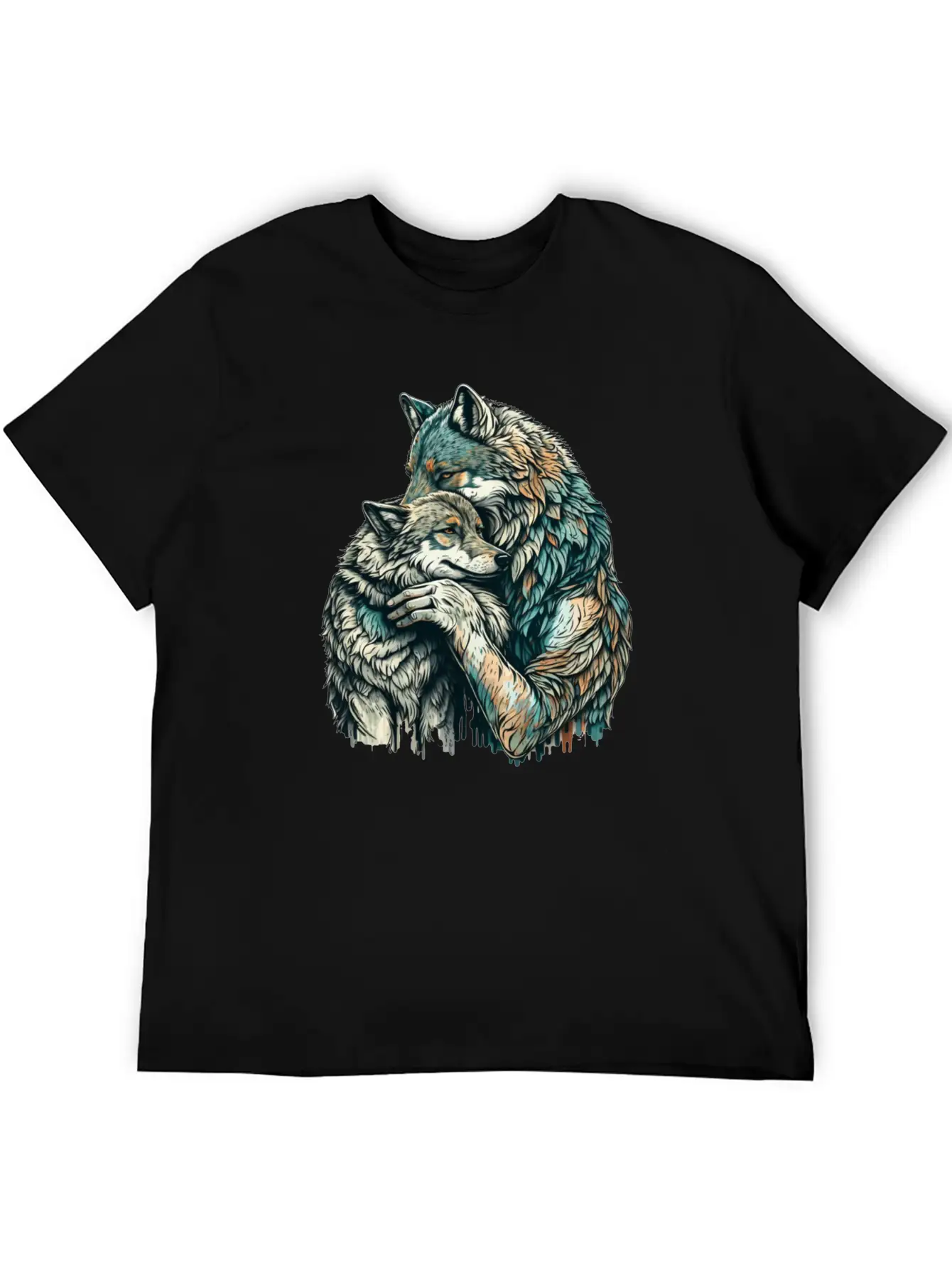 Wolf Hug Timeless Short Sleeve Tee – Comfy And Minimalist Design