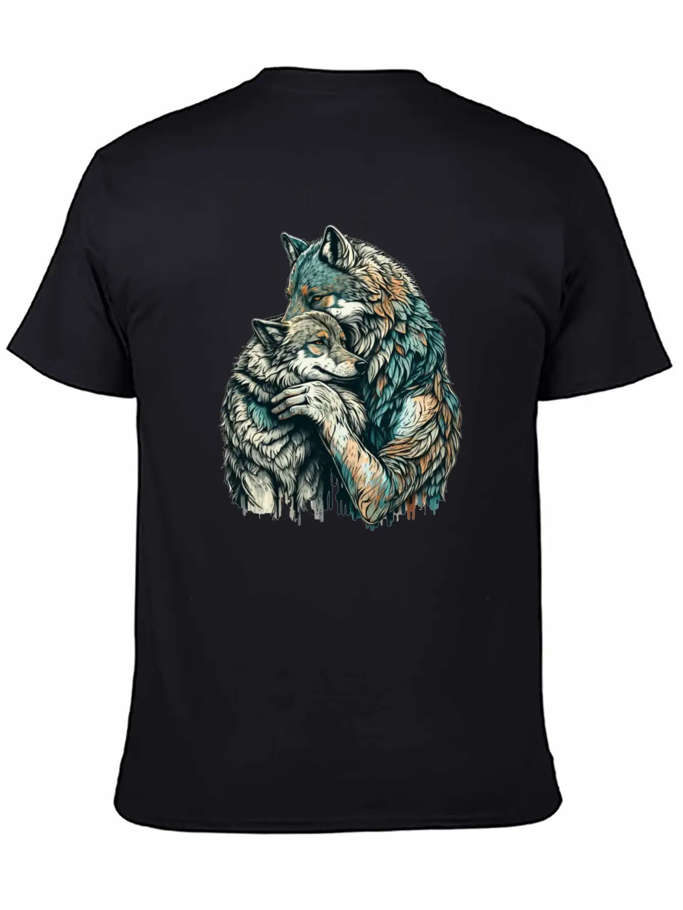 Wolf Hug Timeless Short Sleeve Tee – Comfy And Minimalist Design
