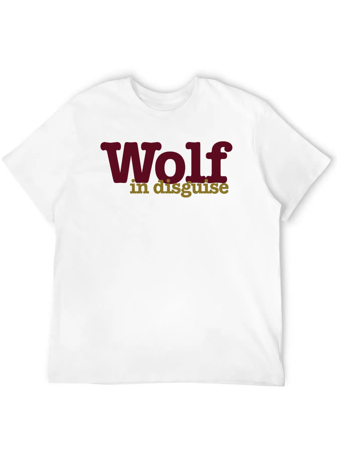 Wolf In Disguise Stylish Everyday T-Shirt – Unisex Basic Cotton Tee