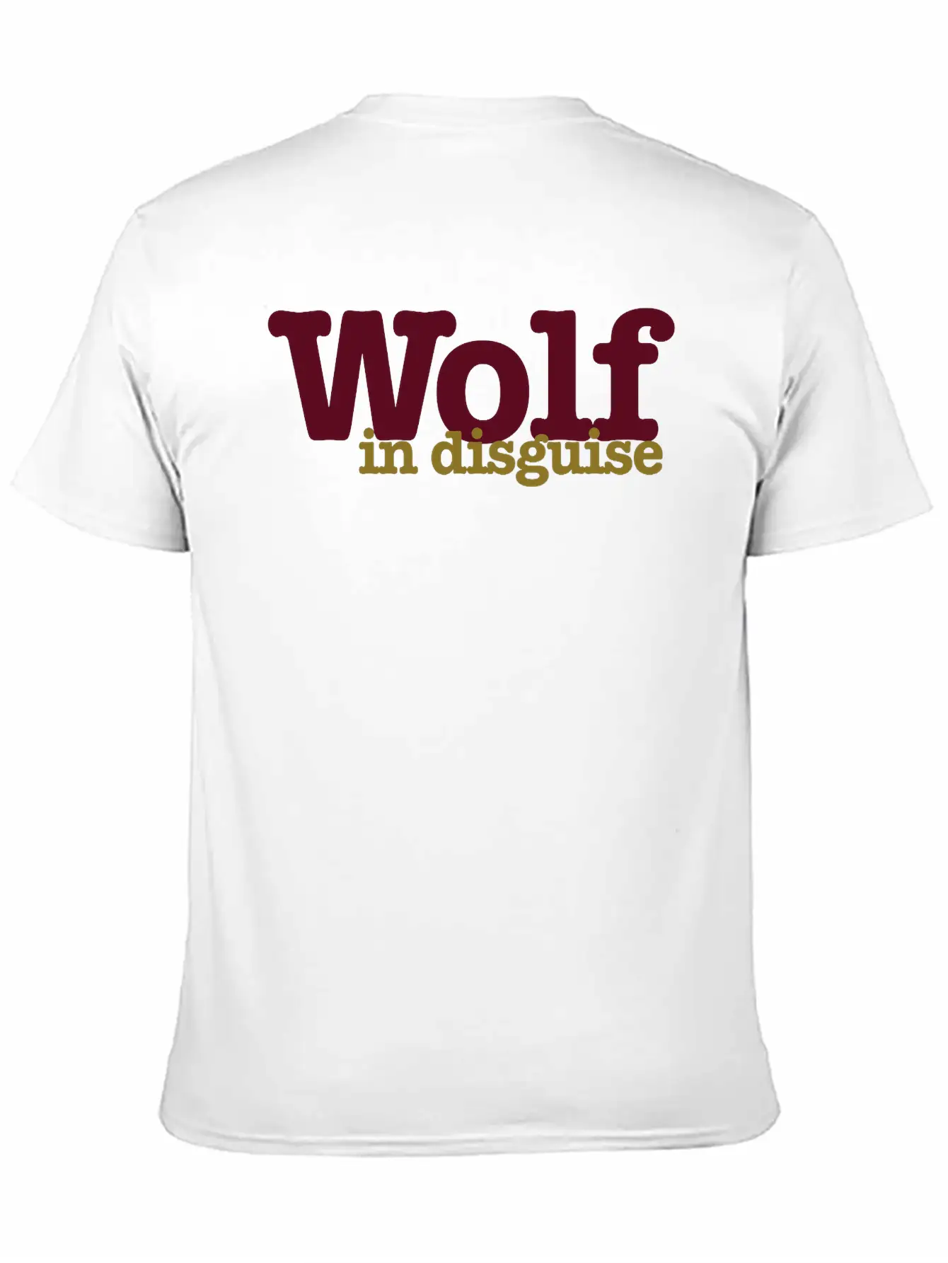Wolf In Disguise Stylish Everyday T-Shirt – Unisex Basic Cotton Tee