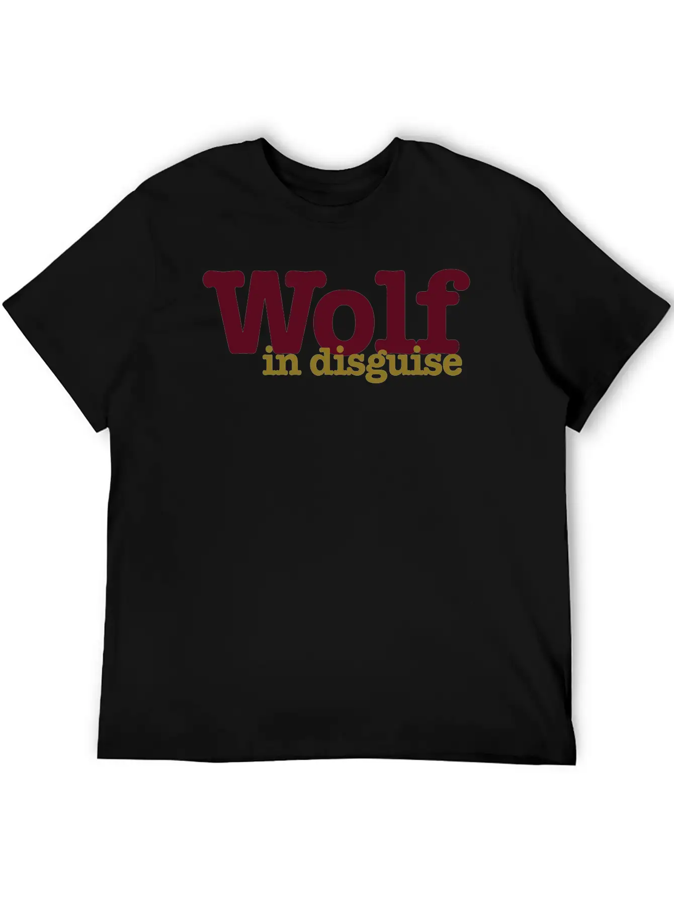 Wolf In Disguise Stylish Everyday T-Shirt – Unisex Basic Cotton Tee