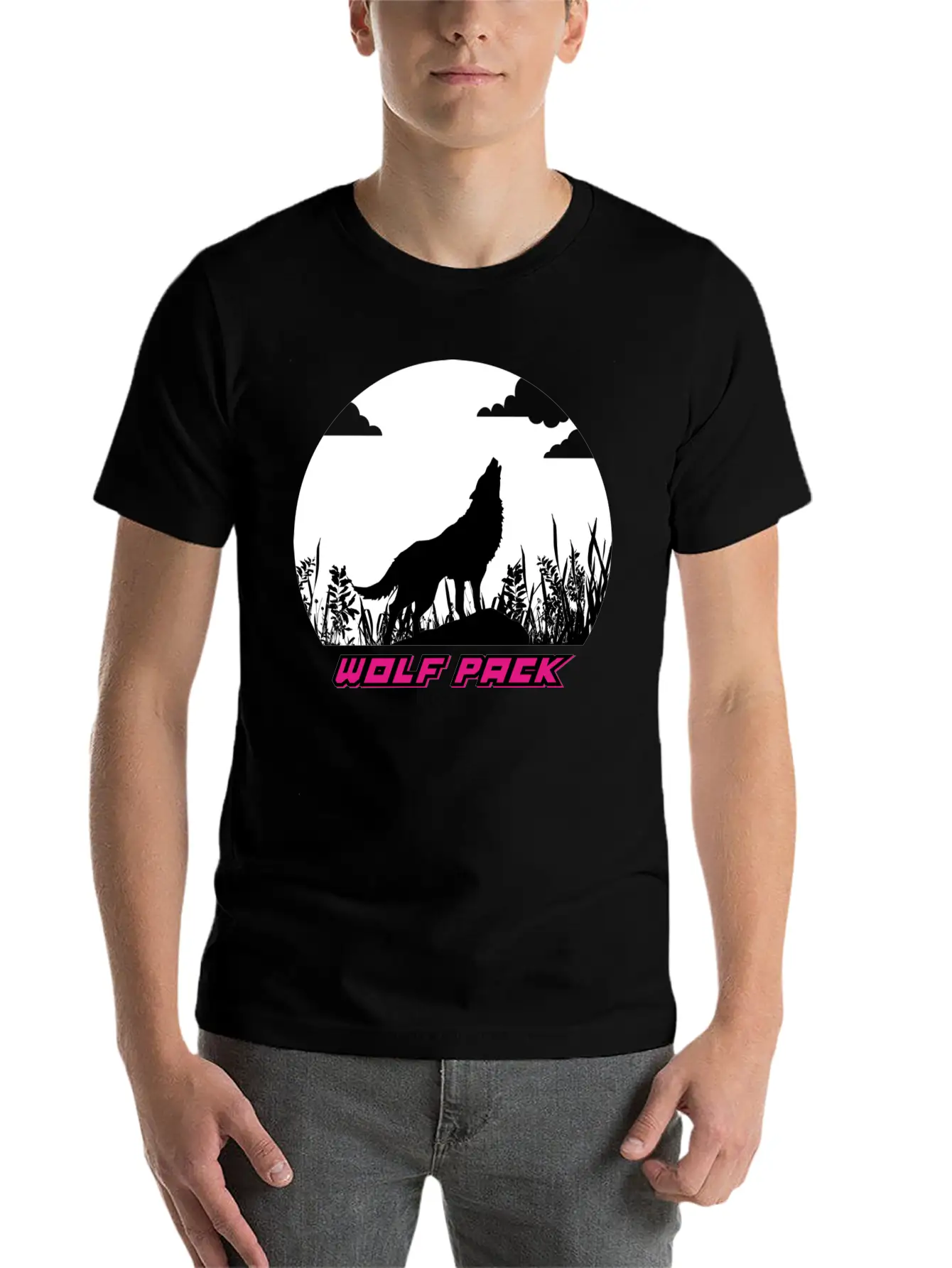 Wolf Pack Stylish Everyday T-Shirt – Unisex Basic Cotton Tee