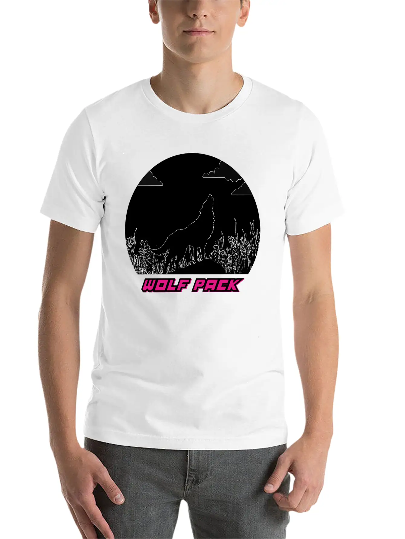 Wolf Pack Stylish Everyday T-Shirt – Unisex Basic Cotton Tee