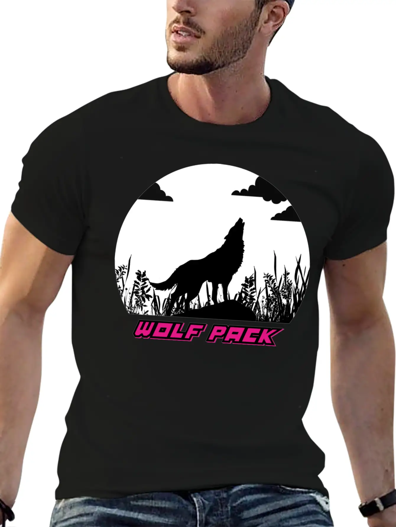 Wolf Pack Stylish Everyday T-Shirt – Unisex Basic Cotton Tee