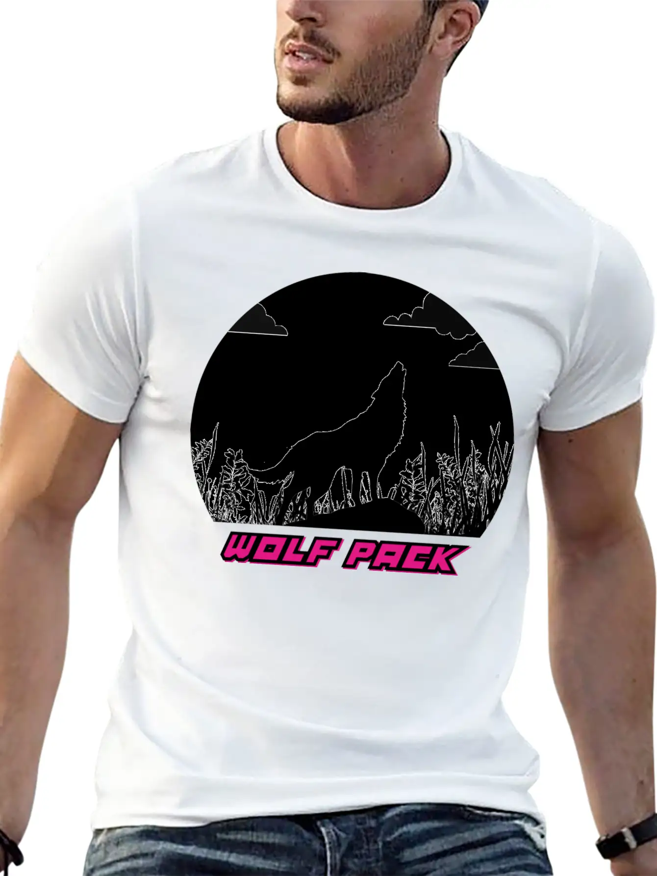 Wolf Pack Stylish Everyday T-Shirt – Unisex Basic Cotton Tee