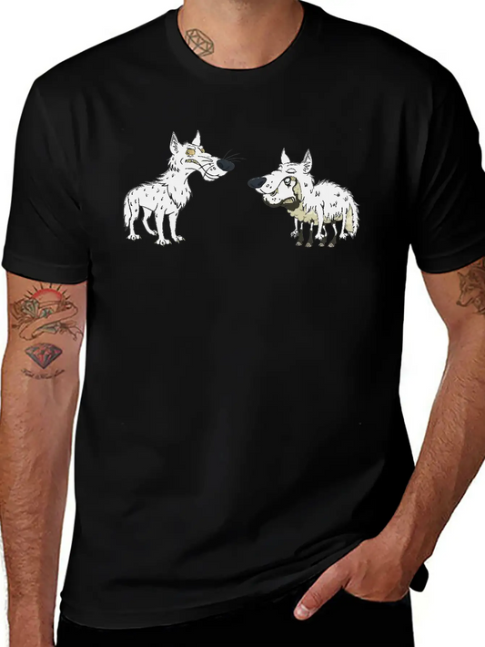 Wolf Sheep Stylish Everyday T-Shirt – Unisex Basic Cotton Tee