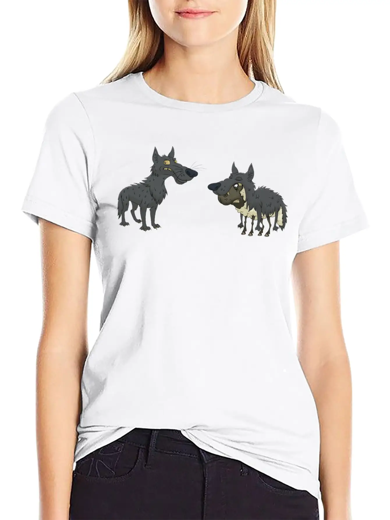 Wolf Sheep Stylish Everyday T-Shirt – Unisex Basic Cotton Tee