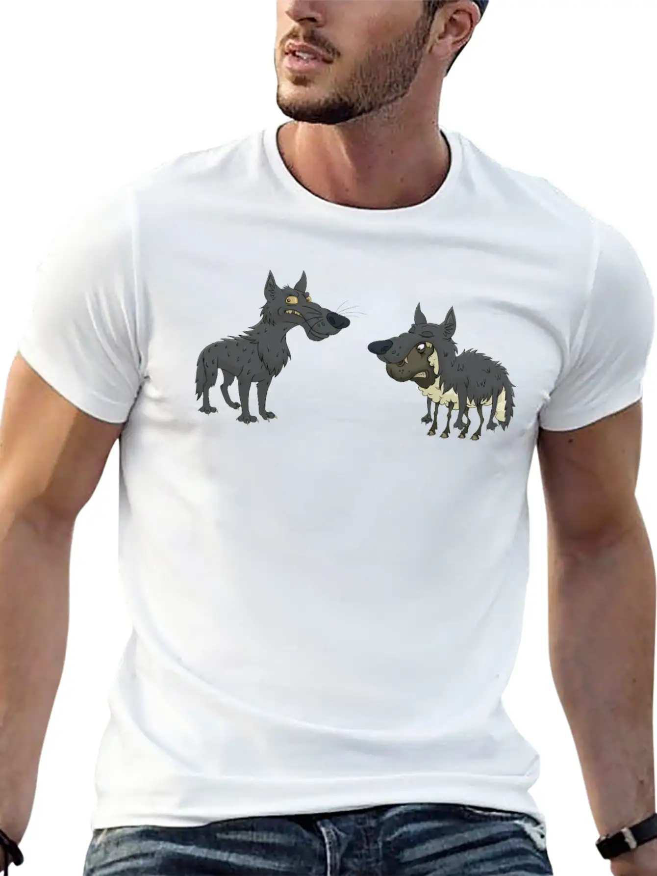 Wolf Sheep Stylish Everyday T-Shirt – Unisex Basic Cotton Tee