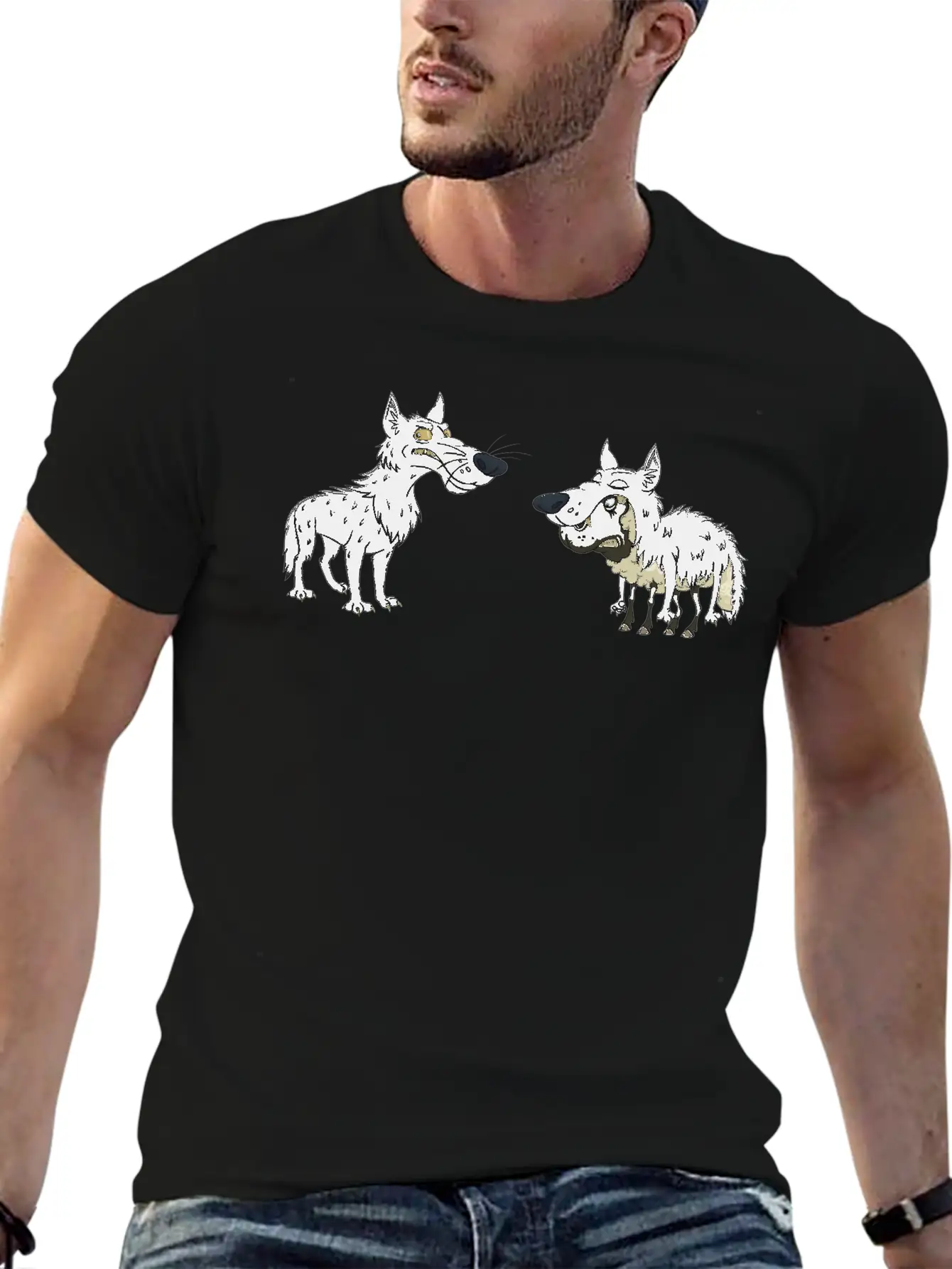 Wolf Sheep Stylish Everyday T-Shirt – Unisex Basic Cotton Tee