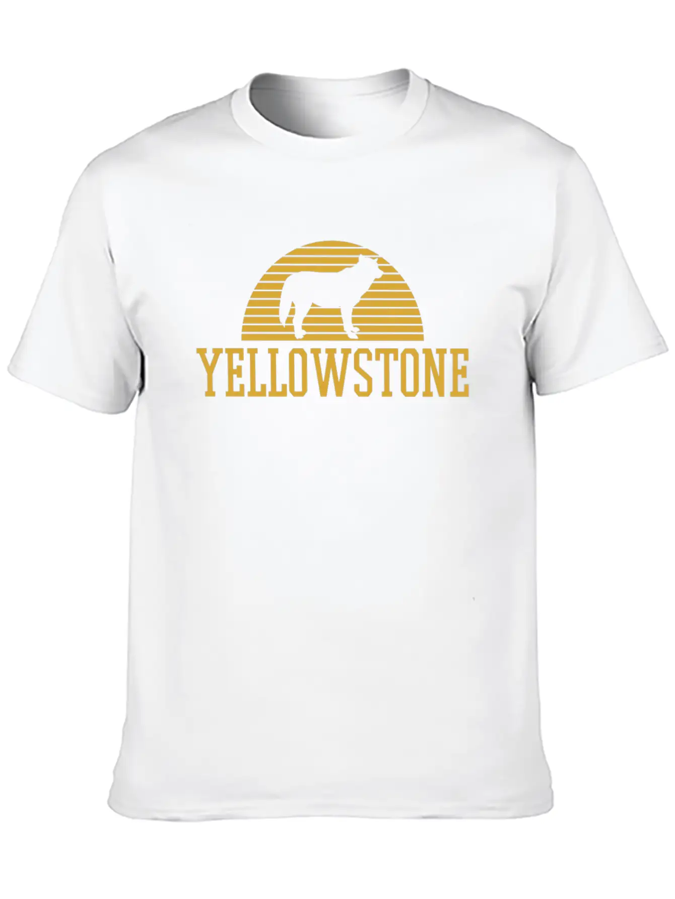Wolf Stylish Everyday T-Shirt – Unisex Basic Cotton Tee
