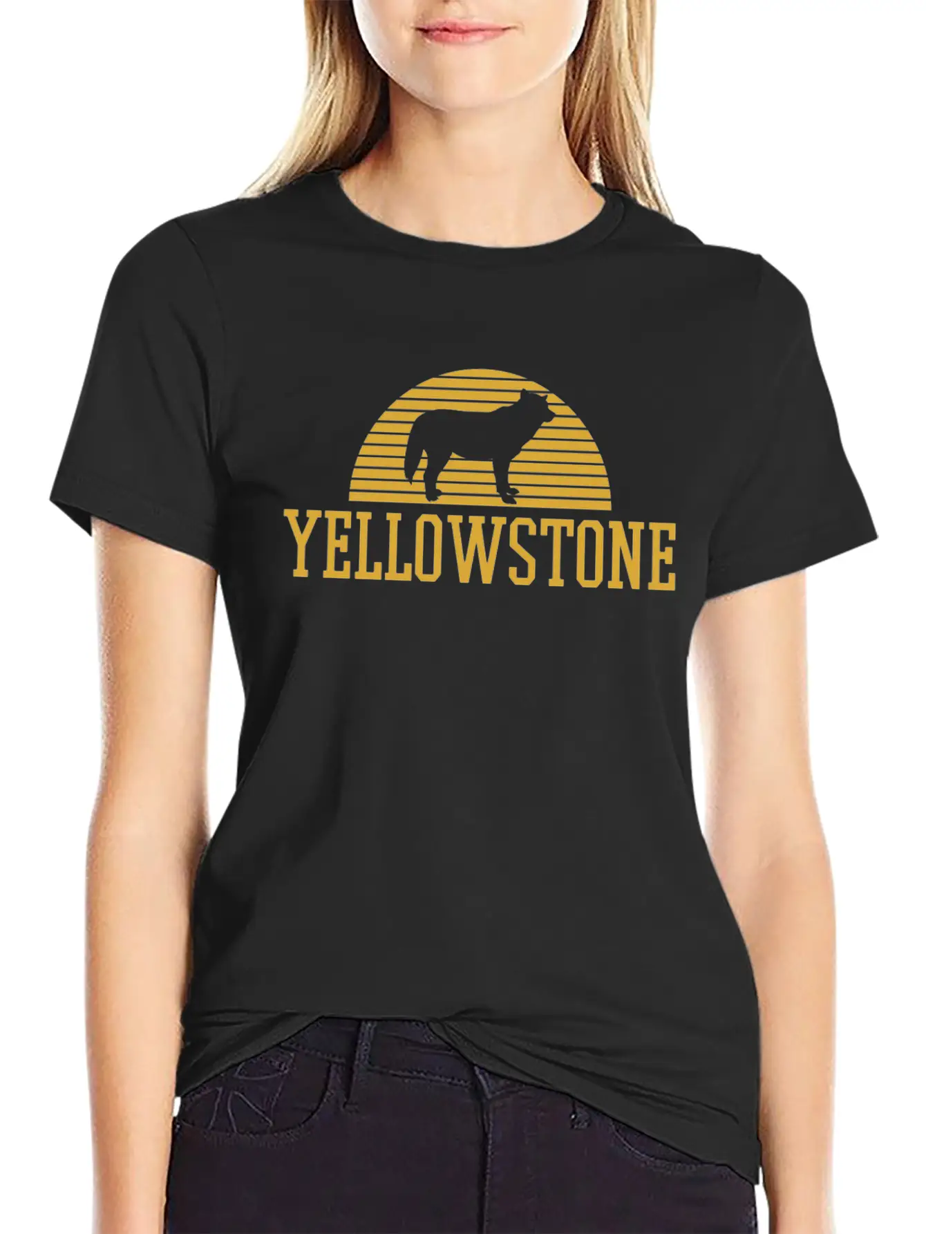 Wolf Stylish Everyday T-Shirt – Unisex Basic Cotton Tee