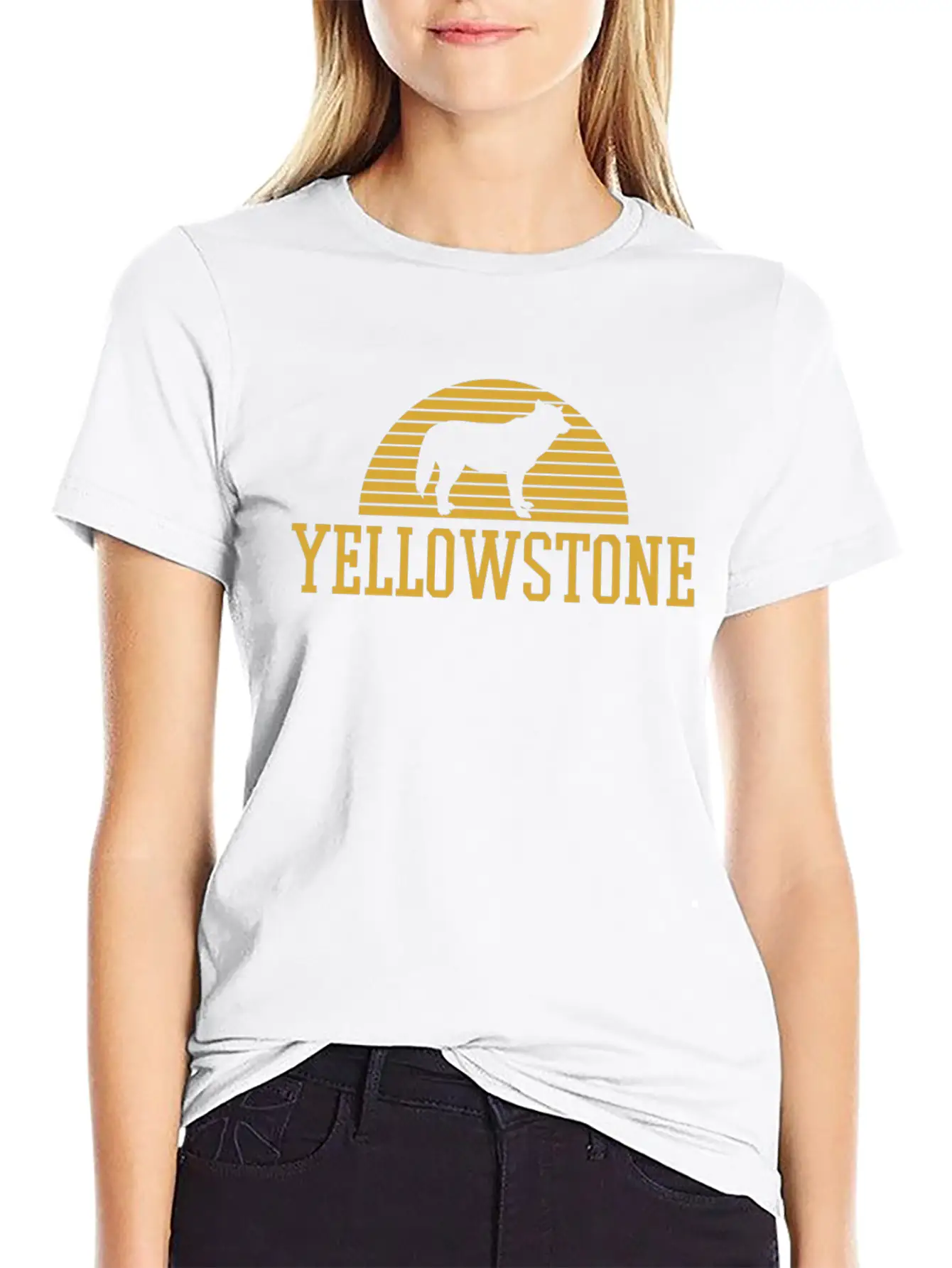 Wolf Stylish Everyday T-Shirt – Unisex Basic Cotton Tee