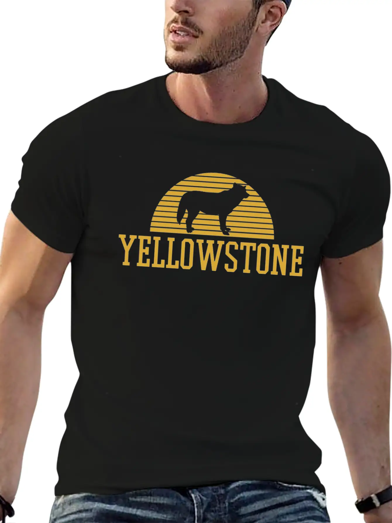 Wolf Stylish Everyday T-Shirt – Unisex Basic Cotton Tee