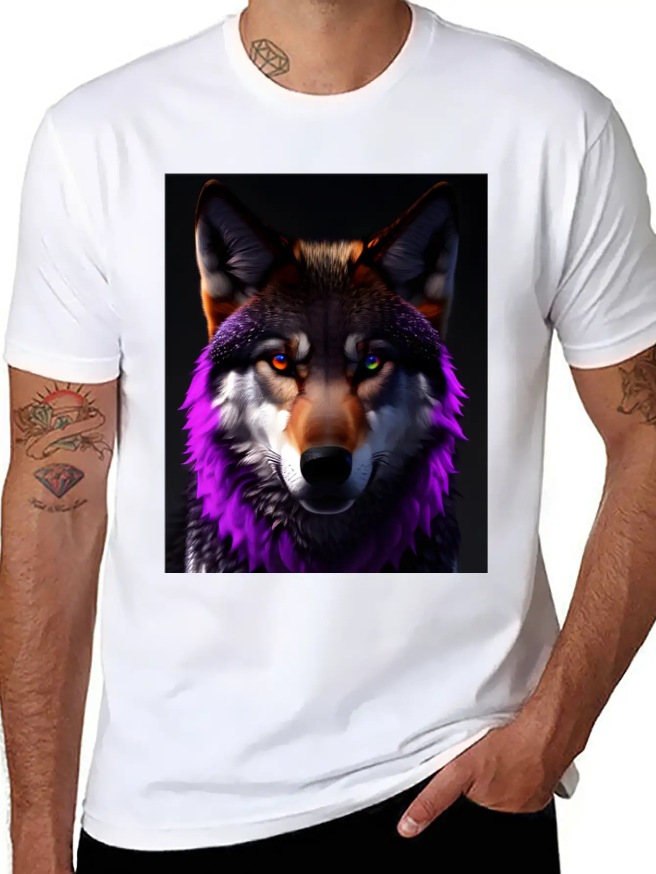 Wolf Timeless Short Sleeve Tee – Comfy And Minimalist Design