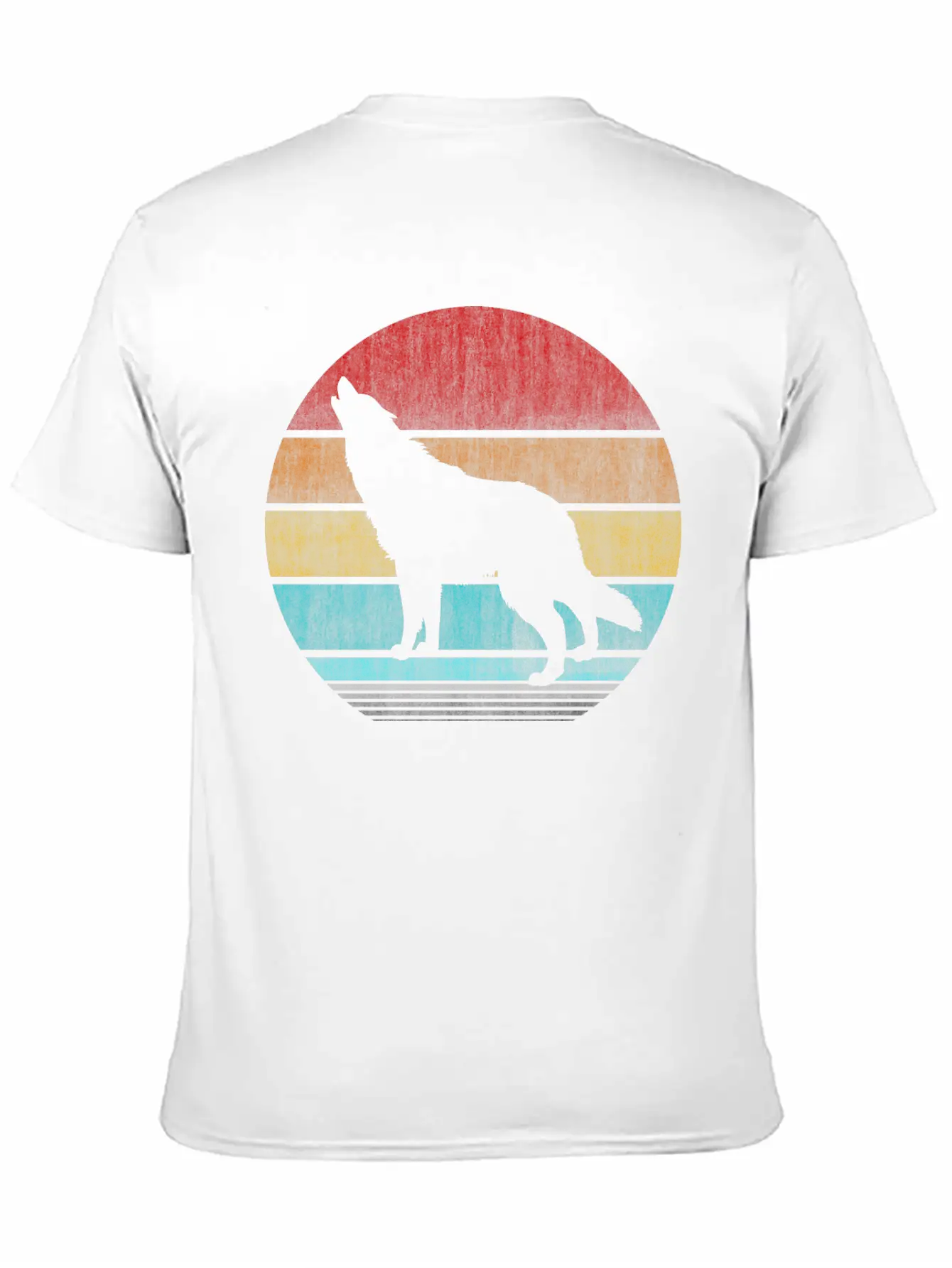 Wolf Unisex Casual T-Shirt – Clean Design For Daily Comfort