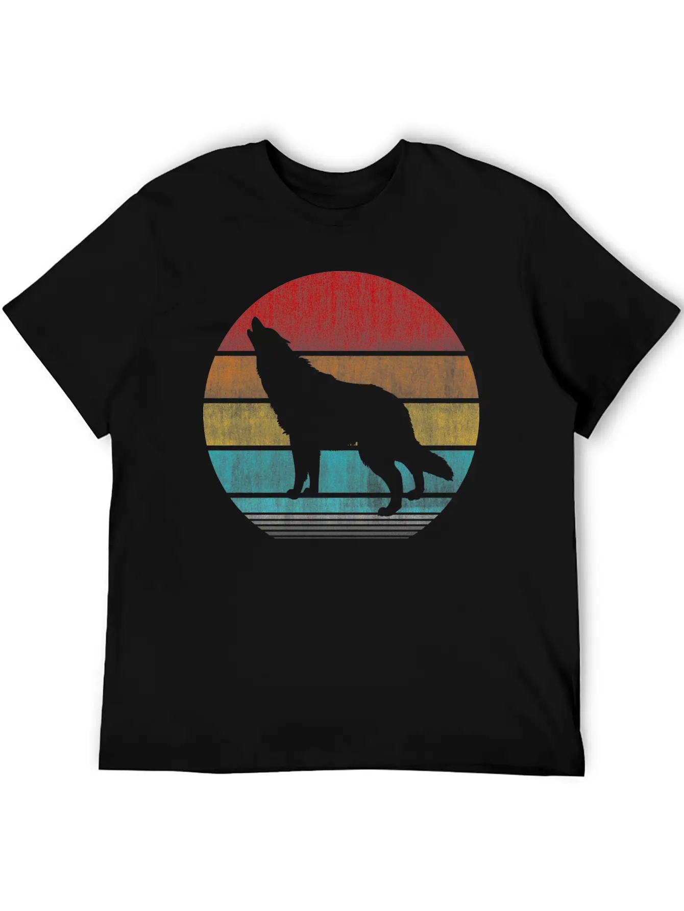 Wolf Unisex Casual T-Shirt – Clean Design For Daily Comfort