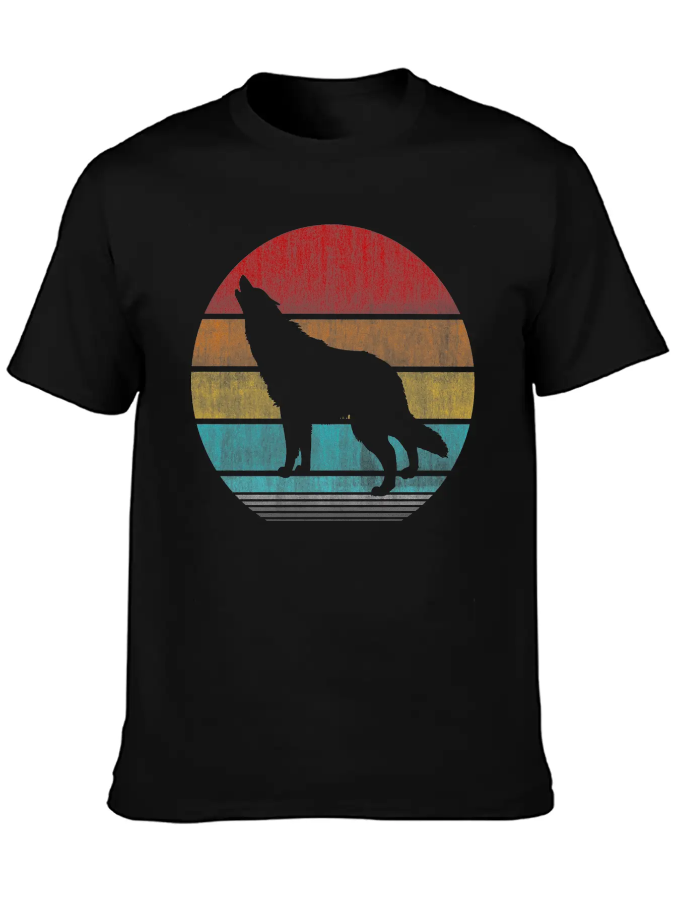 Wolf Unisex Casual T-Shirt – Clean Design For Daily Comfort