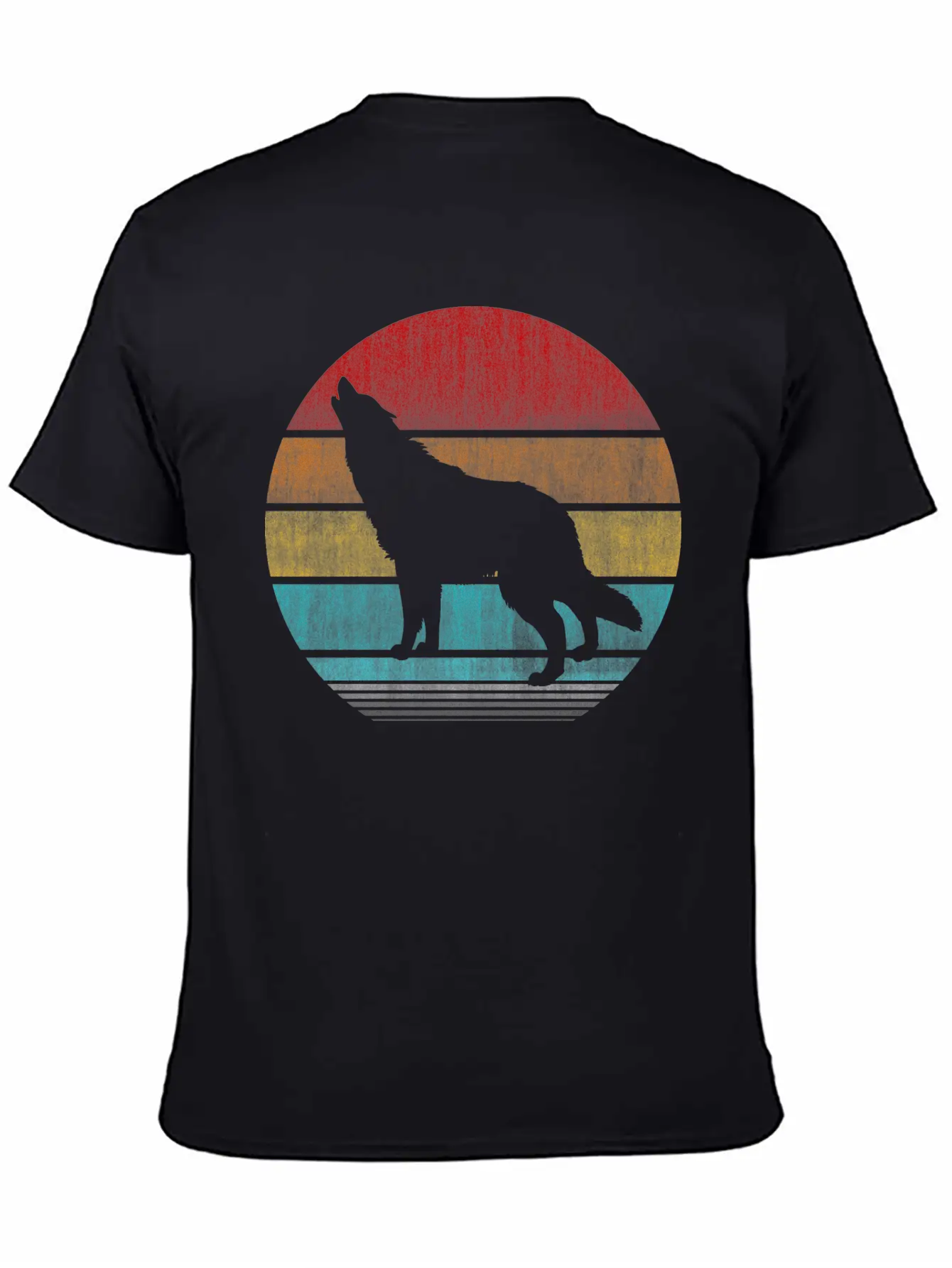 Wolf Unisex Casual T-Shirt – Clean Design For Daily Comfort