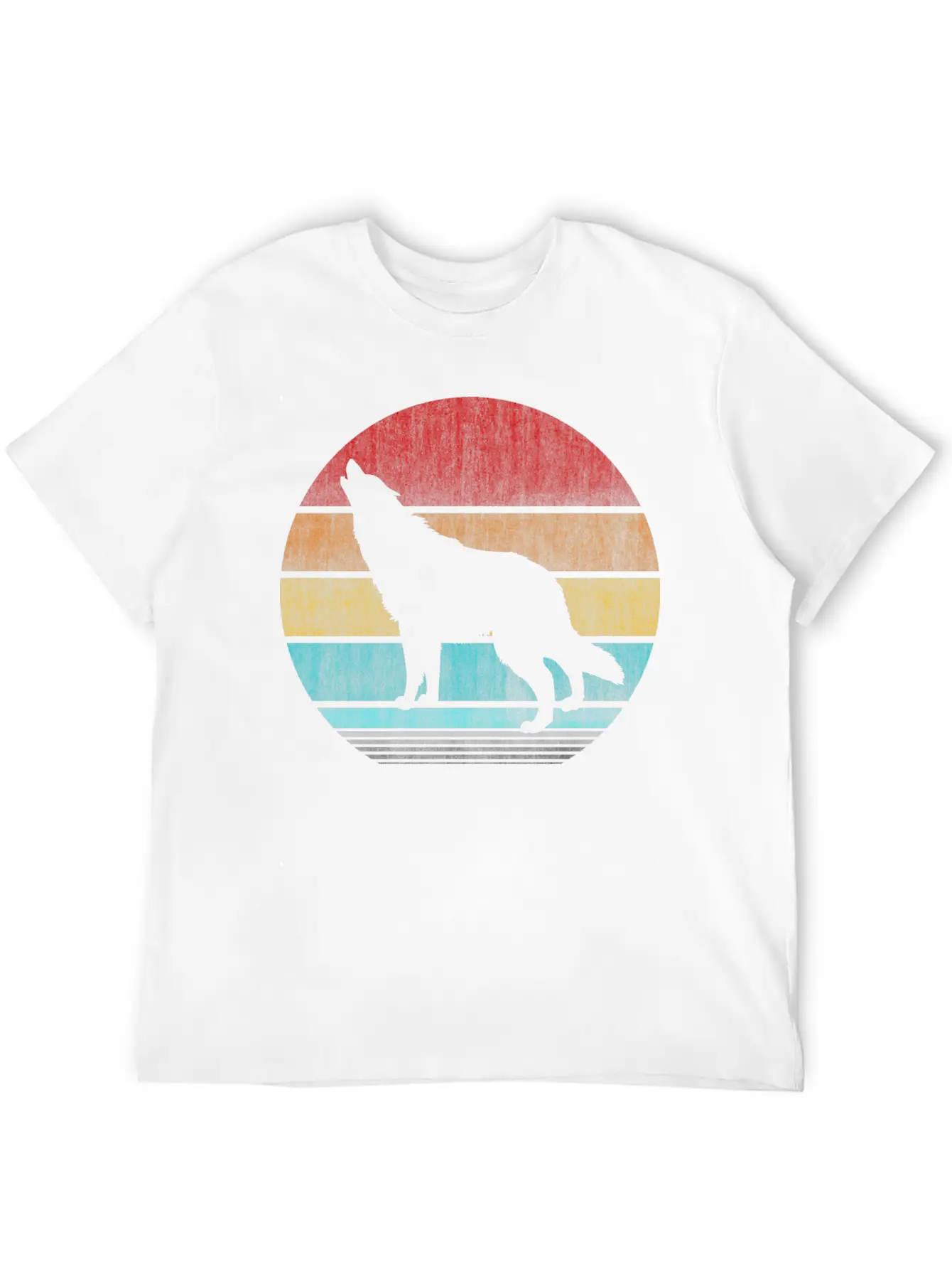 Wolf Unisex Casual T-Shirt – Clean Design For Daily Comfort
